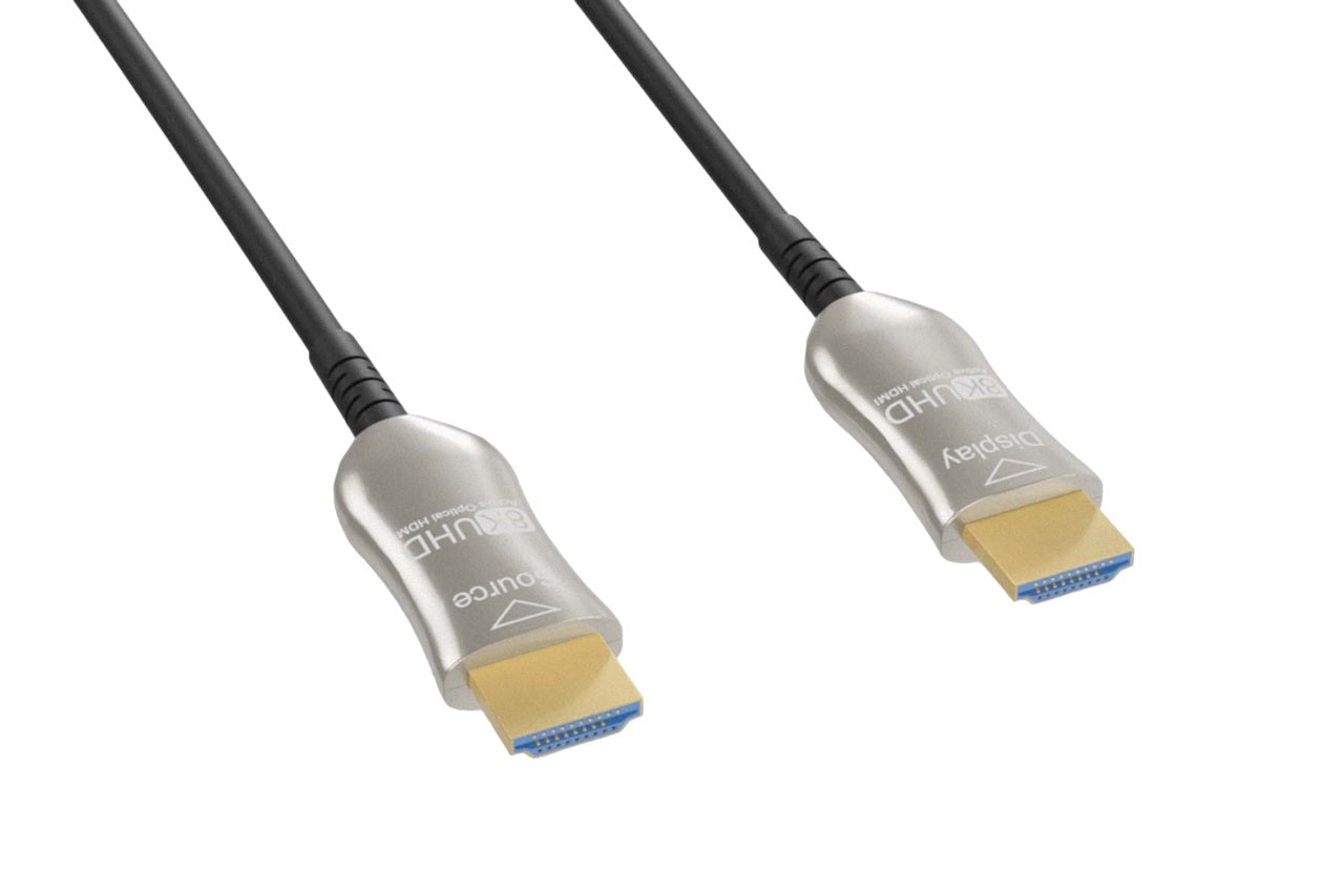 AOC 8K Ultra HD HDMI 2.1 Cable with Built-in Signal Booster (35-150 FT) - Perfect for 4K/8K TVs, Gaming Consoles & Home Theater Systems