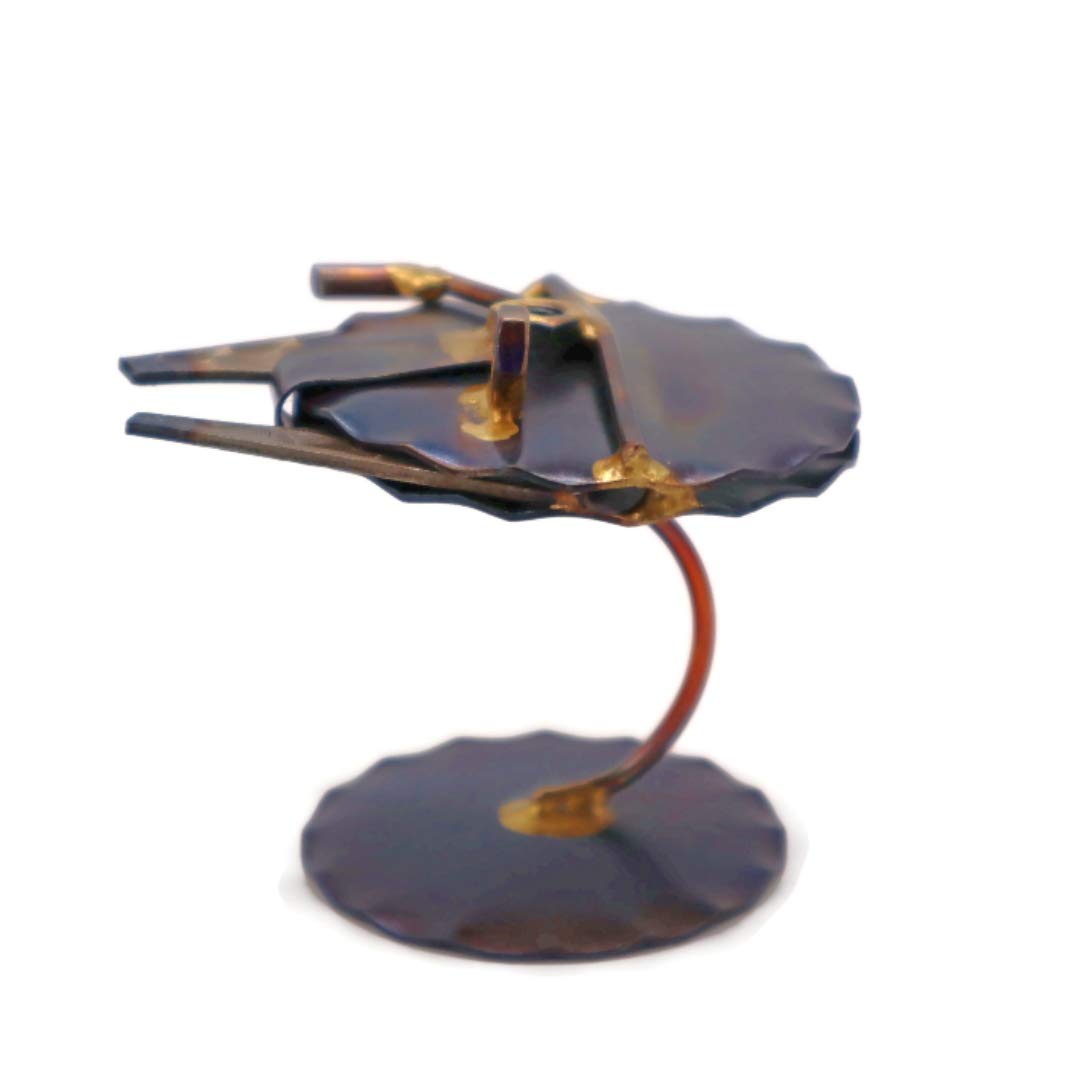 Millennium Falcon Collectible Handmade Metal Art Figurine - Star Wars Desk Decor, Office Trophy, Unique Boss Gift, Home & Office Décor, Aircraft Model for Display & Collection | Perfect for Star Wars Fans, Movie Lovers & Sci-Fi Enthusiasts