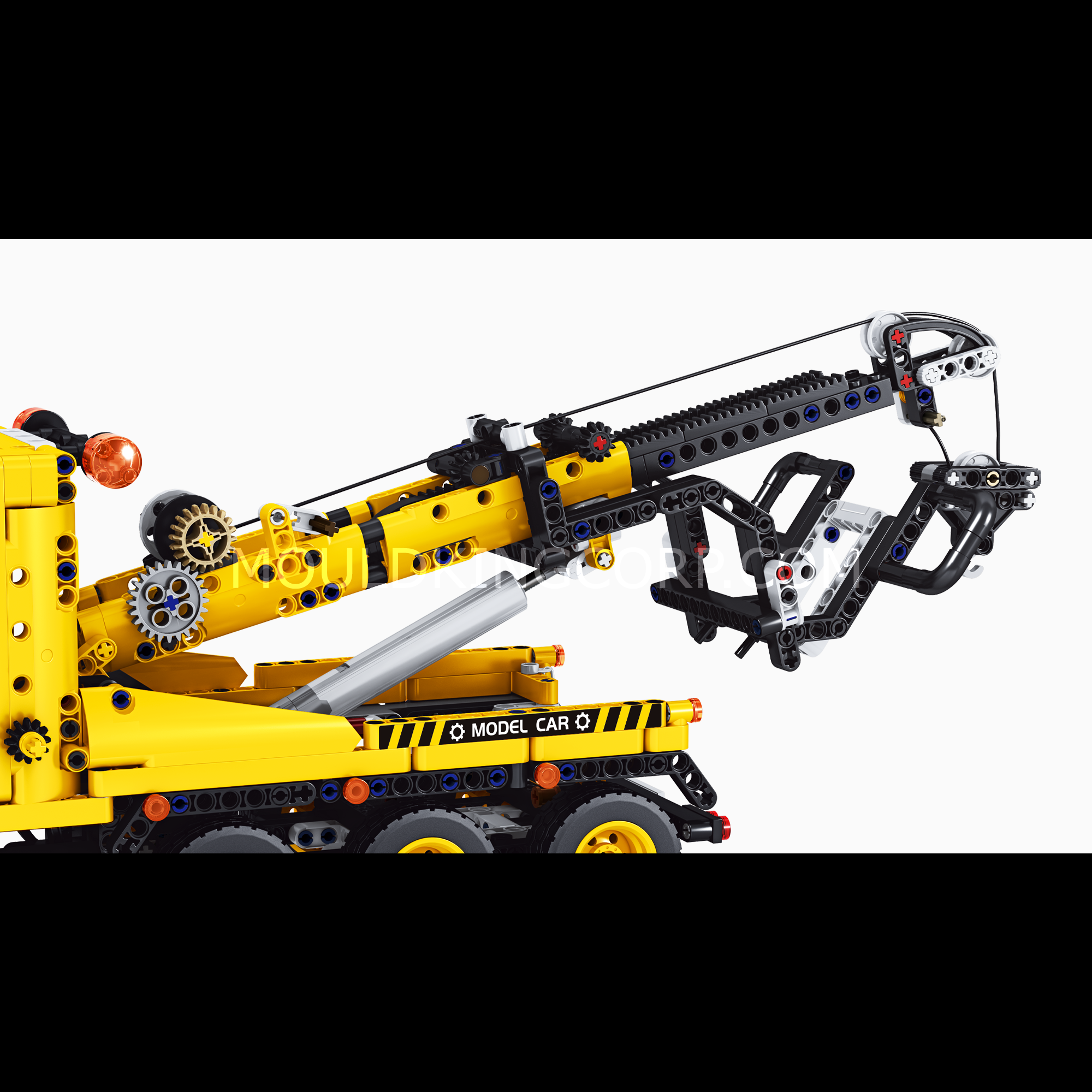 MOULD KING 17011 Road Trailer Building Block Set - 1,277 PCS Construction Toy for Kids & Adults | STEM Learning, Creative Play, Gift Idea for Car Lovers | Perfect for DIY Projects, Birthday Presents & Collectors