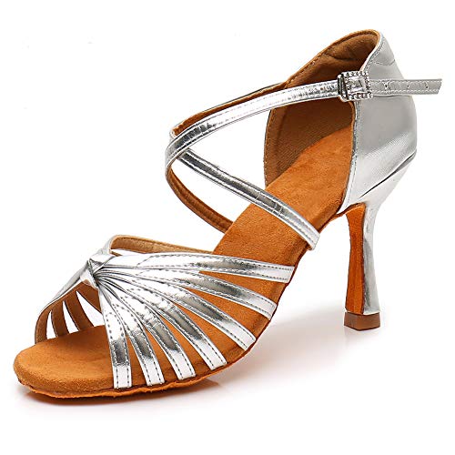 3.5inch Heel-silver-1219qdyj-pu