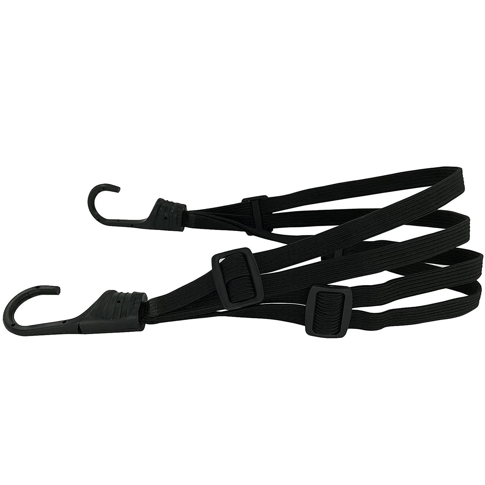 DFDGBD Expandable Luggage Straps with Hooks - 2 Pack Bike Accessories for Secure Cargo Transport - Perfect for Travel, Cycling & Outdoor Adventures