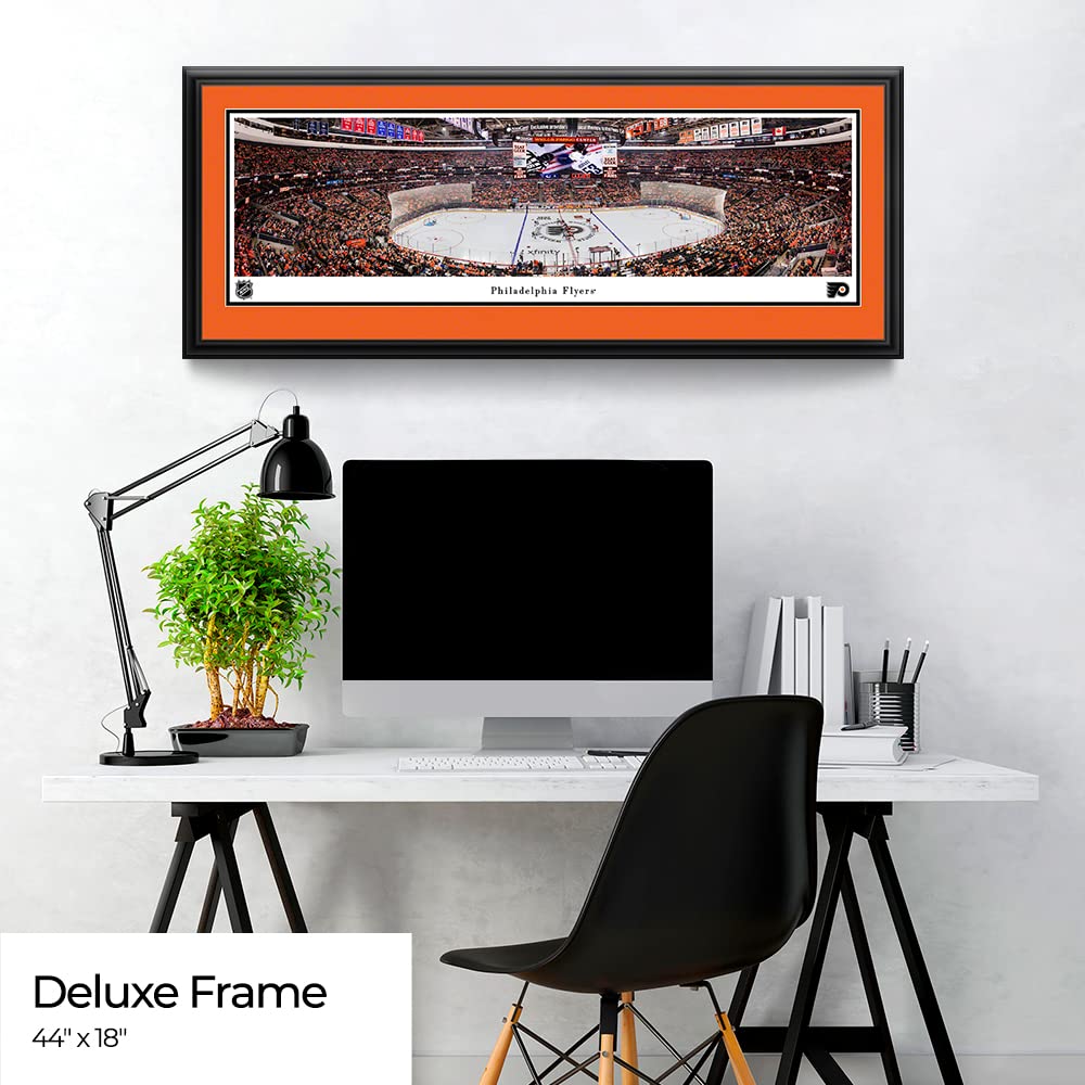 Philadelphia Flyers Panoramic Posters & Framed Pictures - NHL Hockey Team Wall Art Decor by Blakeway Panoramas - Perfect for Home, Office & Man Cave Decorations