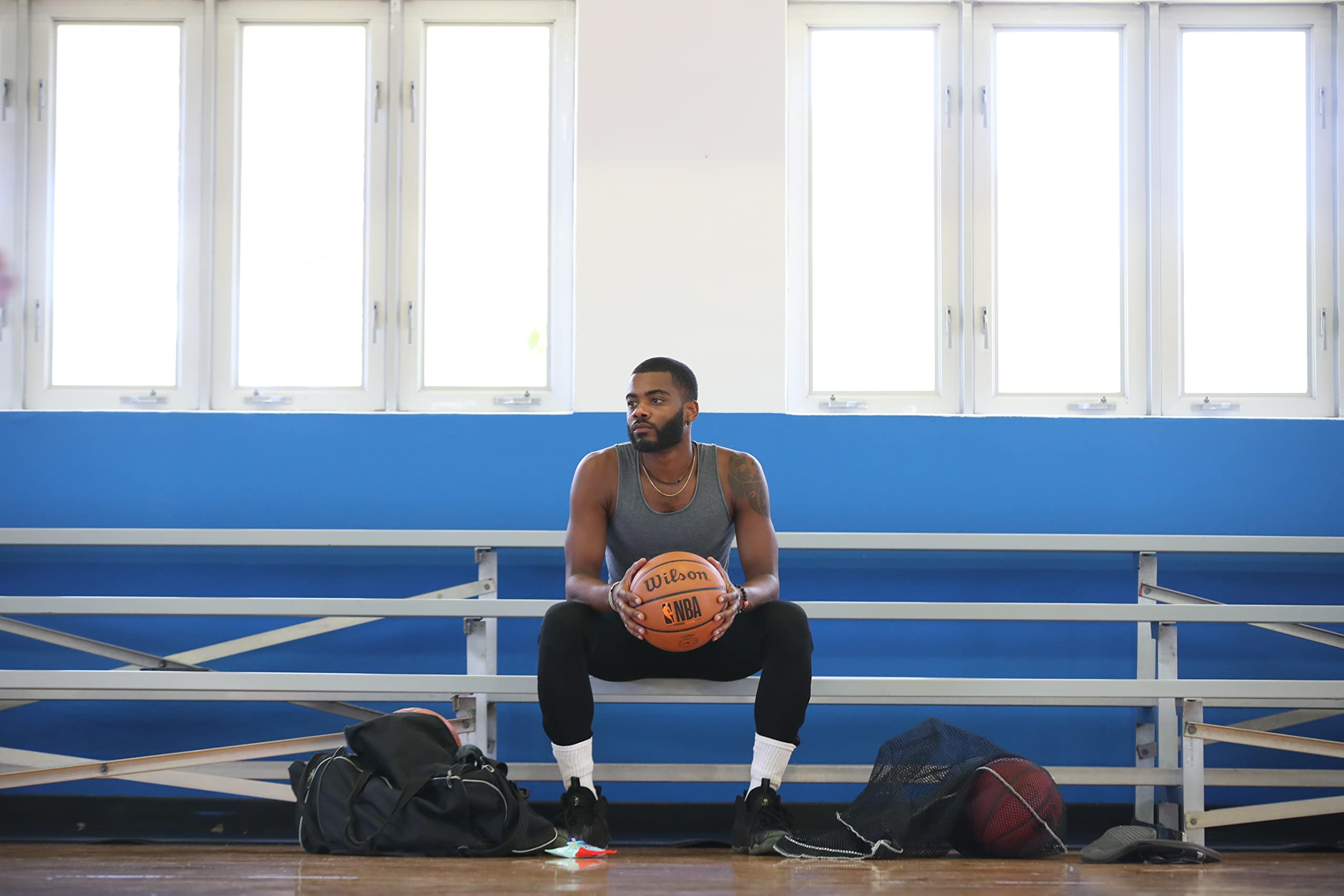 Wilson NBA Forge Series Basketball - Indoor/Outdoor Game Ball for Courts & Parks
