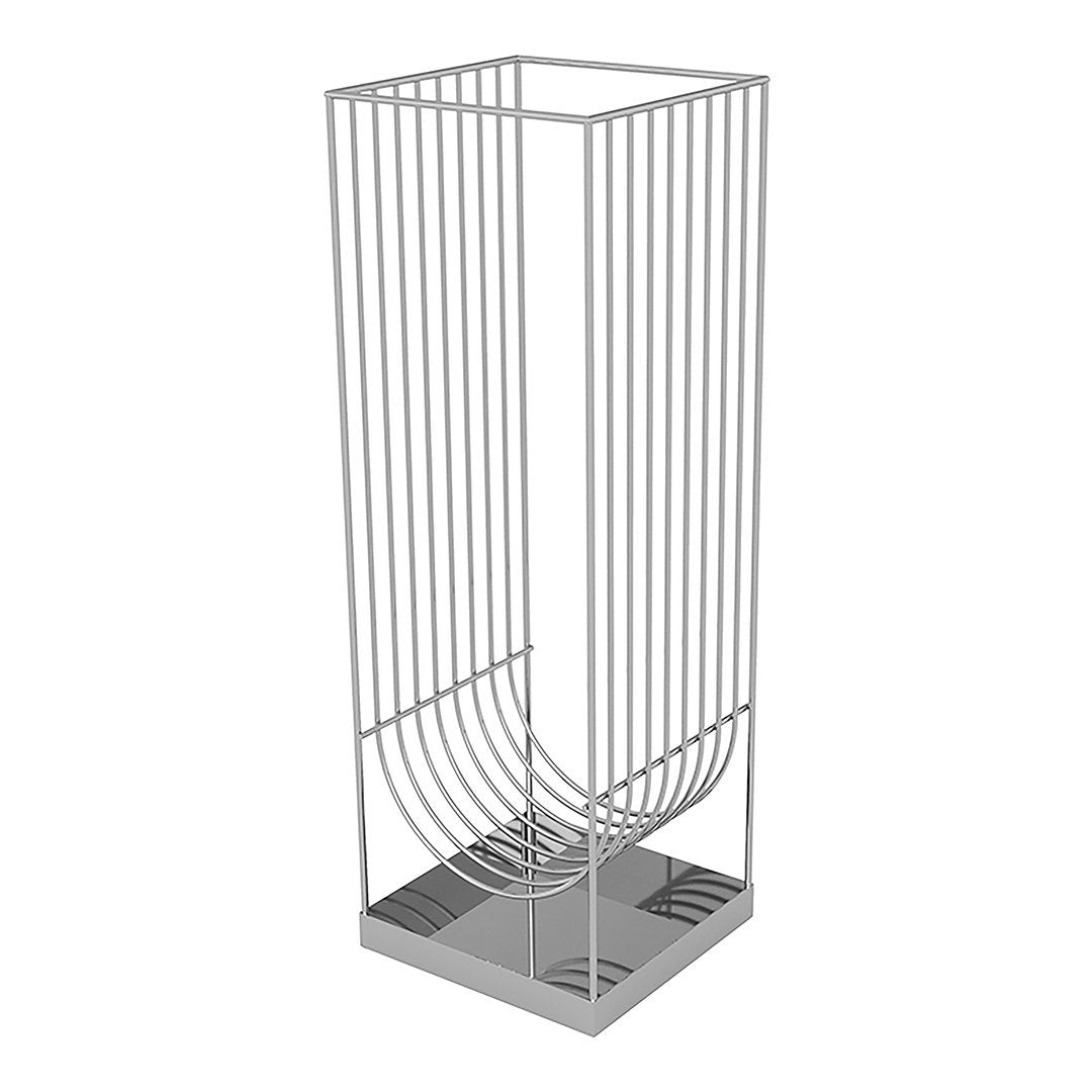 Premium Curved Umbrella Stand - Heavy Duty Metal Holder for Entryway, Patio & Garden - Waterproof & Rustproof Design for Indoor/Outdoor Use