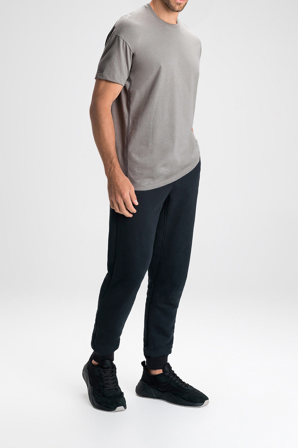 Premium Men's Jet Black Comfort Fit T-Shirt - Soft Cotton Crew Neck Tee for Casual Wear, Gym & Everyday Outfits