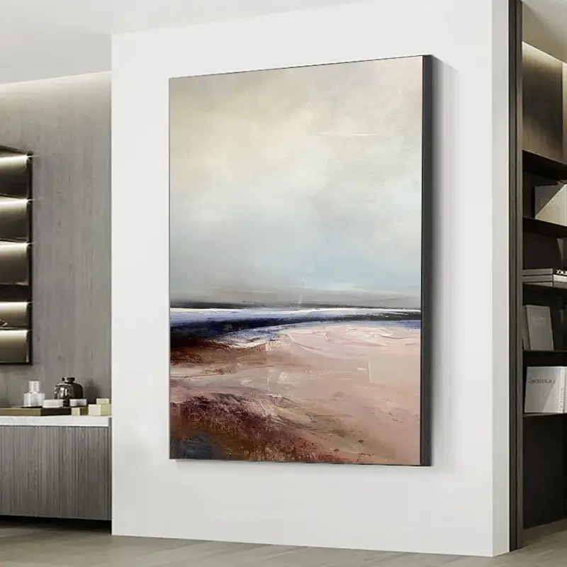 Ocean and Sky Painting #OS026 - Stunning Coastal Wall Art for Living Room, Bedroom & Office Decor
