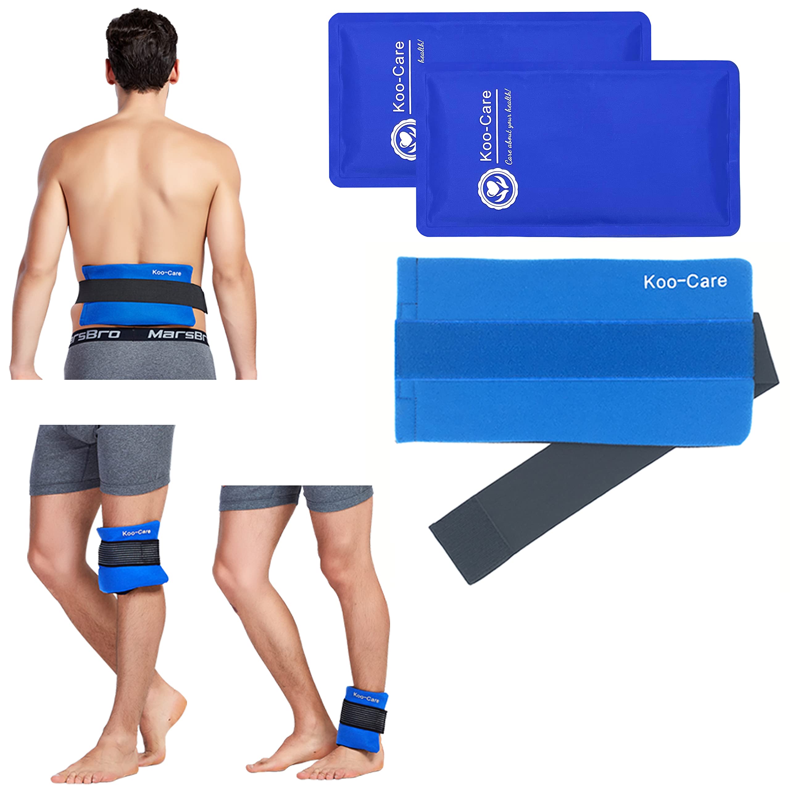 Koo-Care Reusable Hot & Cold Gel Ice Pack (11