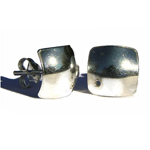 925 Sterling Silver Square Stud Earrings for Women - Handmade Hypoallergenic Jewelry Set with Gift Box & Pouch | Perfect for Birthday, Anniversary, Wedding & Everyday Wear