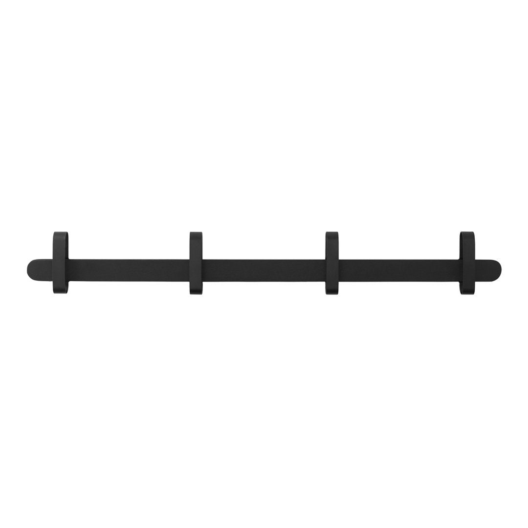 4-Pack Modern Hoop Coat Rack - Wall Mounted Entryway Organizer for Hats, Scarves & Bags | Perfect for Hallway, Bedroom & Mudroom Organization