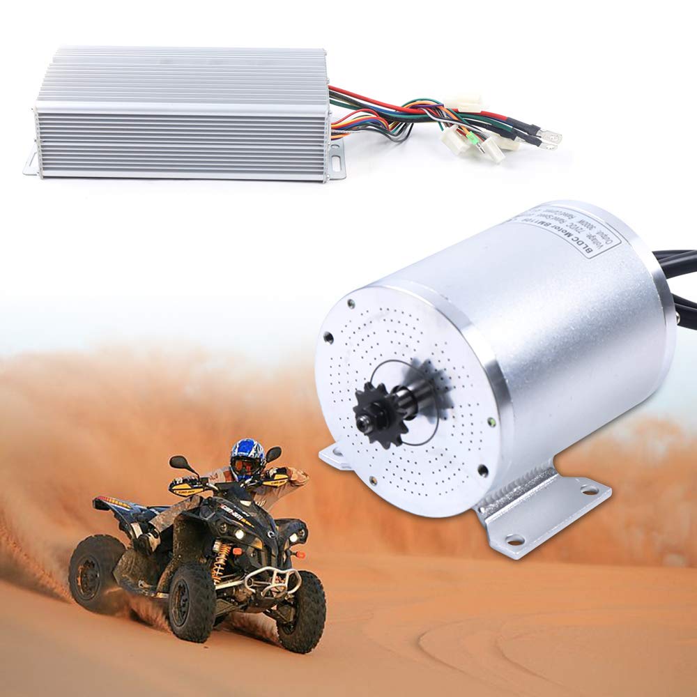 72V 3000W Brushless DC Motor Kit - High Speed 4900RPM Electric Scooter Motor with Speed Controller for E-Bikes, Scooters & Mini Cars | Perfect for Commuting, Off-Road Adventures & DIY EV Projects