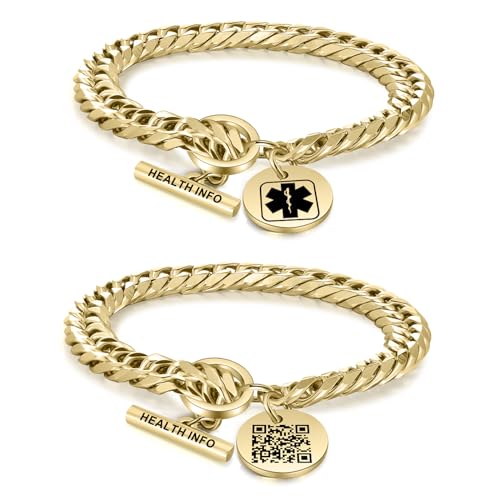 7.08'' Cuban chain -Gold