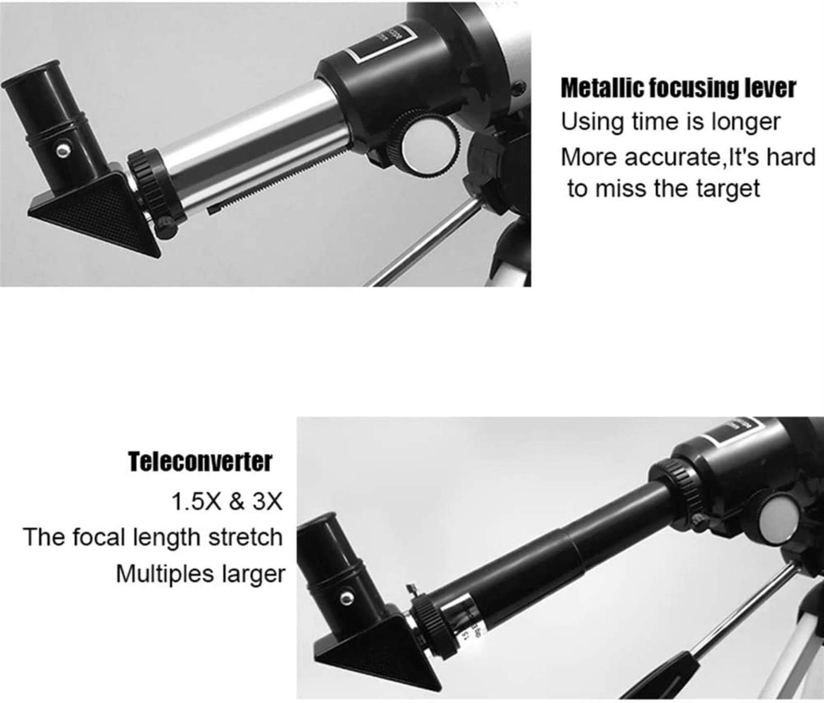 ABNNHK 70mm Portable Refractor Telescope for Kids & Astronomy Beginners - Includes Magnification Eyepieces, Tripod & Finder Scope | Perfect for Stargazing, Moon Observation & Outdoor Exploration