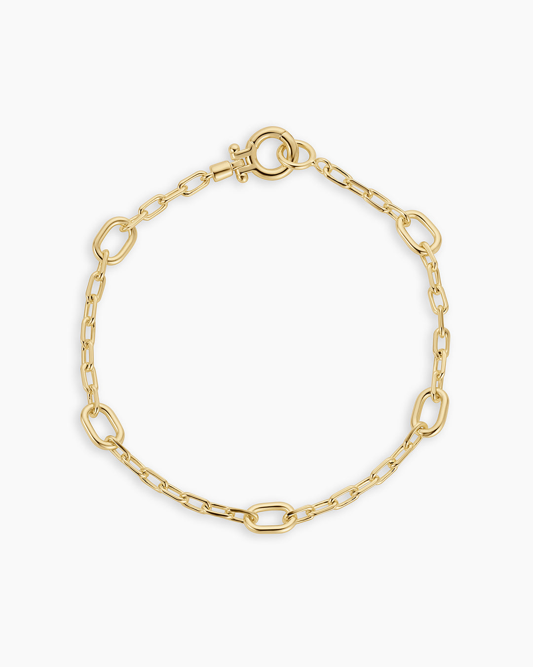Parker Charm Link Bracelet for Women - Elegant Gold & Silver Layering Bracelets for Everyday Wear, Gift for Her, Birthday, Anniversary, Valentine's Day