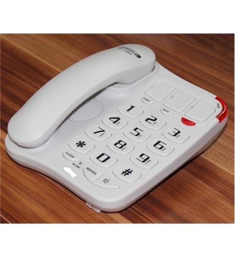 40dB Noise Canceling Picture Phone - HD Video Calling Device for Home & Office - White | Perfect for Remote Work, Online Classes & Family Chats