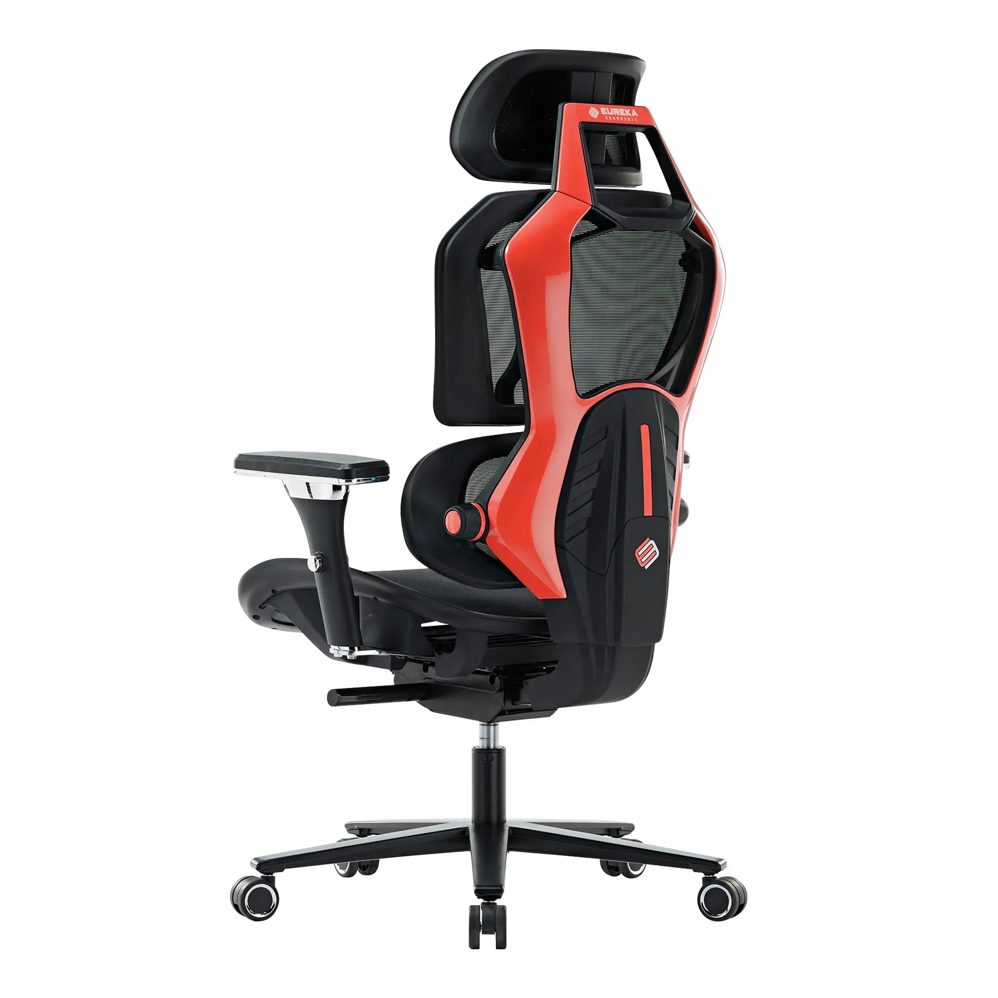 Typhon Hybrid Ergonomic Gaming Chair - Adjustable Lumbar Support & Headrest for PC, Office & Console Gaming - Comfortable Racing Style Chair for Long Hours of Work or Play