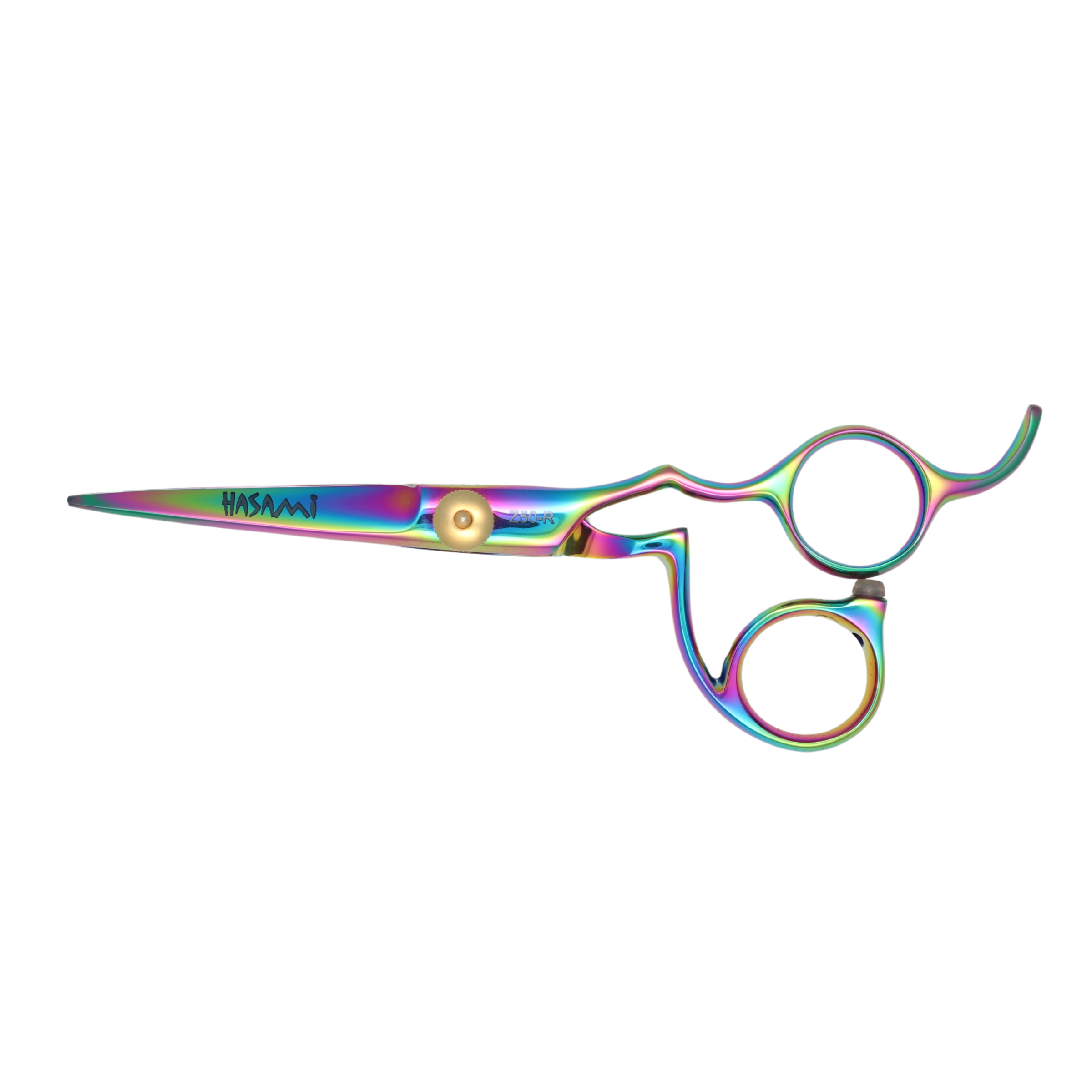 Professional 5 Inch Hair Cutting Scissors - Titanium Coated Right-Handed Shears Z50R | Perfect for Salon Stylists, Barbers & Home Haircuts