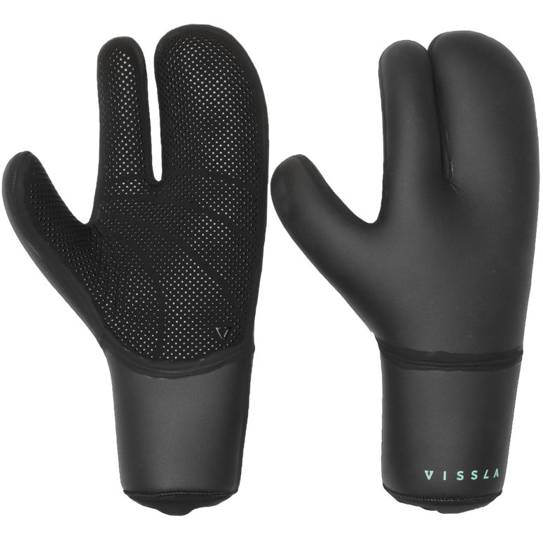 Vissla 7 Seas 5mm Claw & Mitt Gloves for Surfing, Diving & Cold Water Activities - Warm & Durable Neoprene Gloves