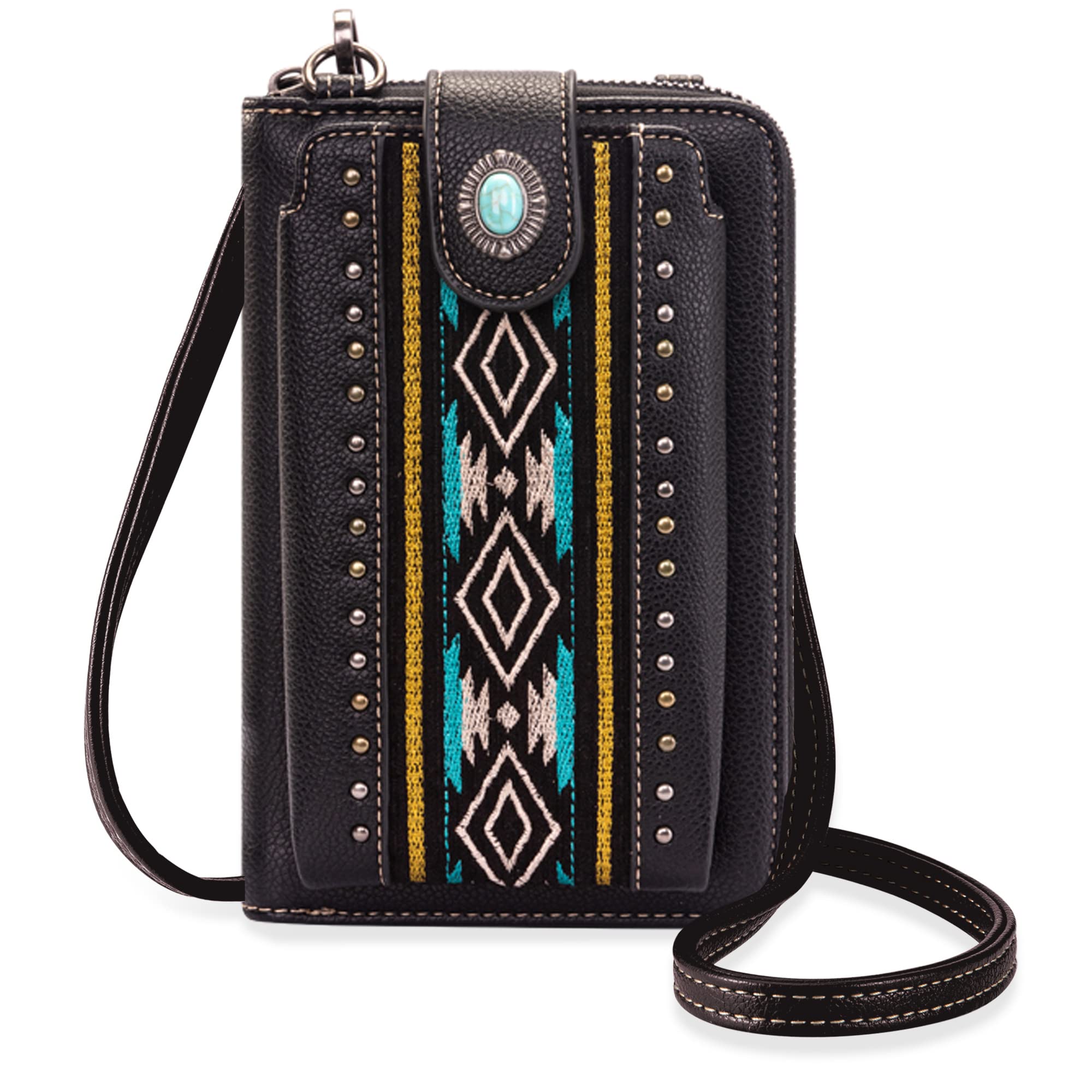 Montana West Small Crossbody Purse for Women - Western Style Phone Wallet Bag with Coin Pocket | Perfect for Travel, Shopping & Everyday Use