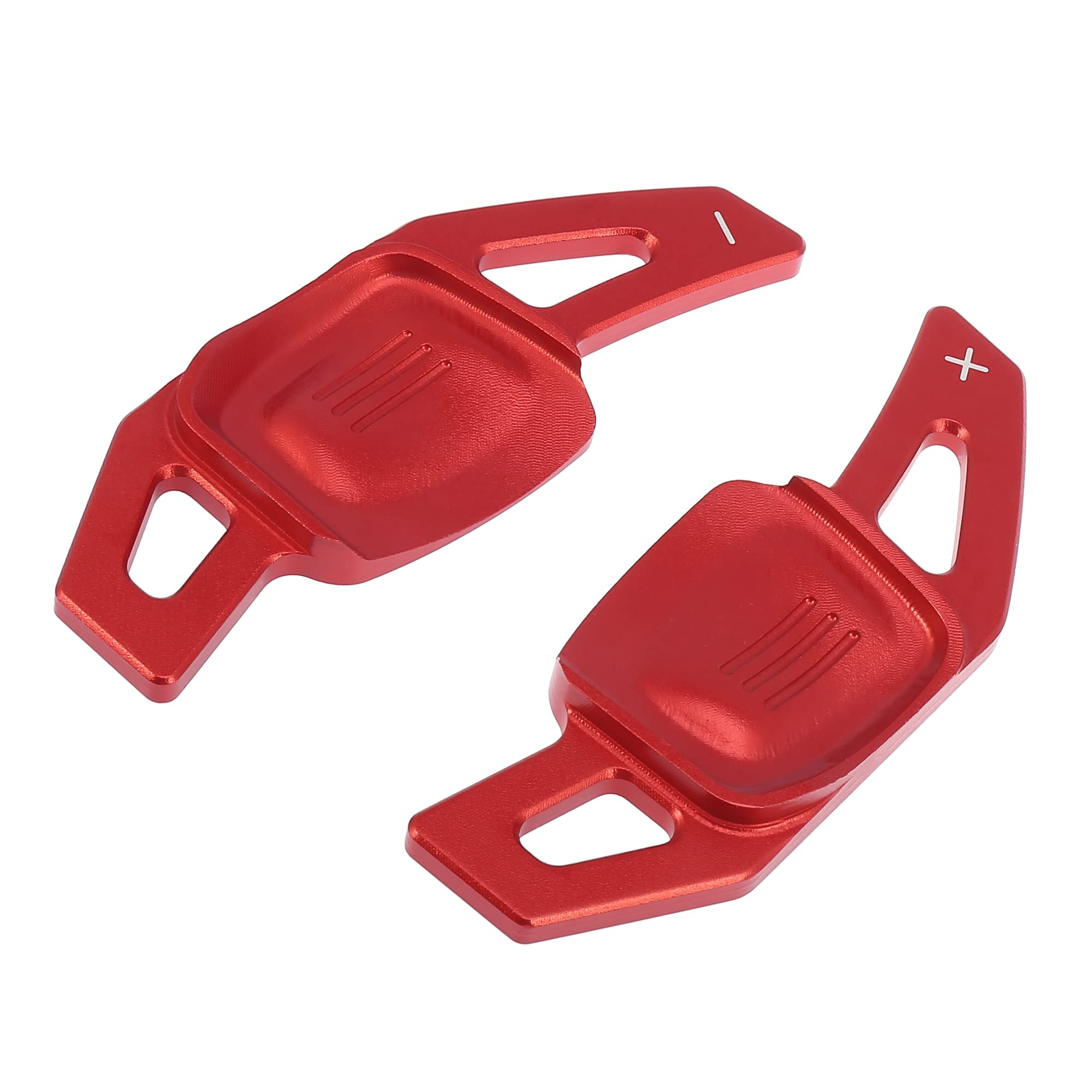 ACROPIX Shift Cover Steering Wheel Paddle Shifter Extension - Compatible with VW Passat (2012-2022 Models) - 2 Pack Red Aluminum Alloy - Enhance Driving Performance & Sporty Look - Perfect for Racing Enthusiasts & Daily Commute