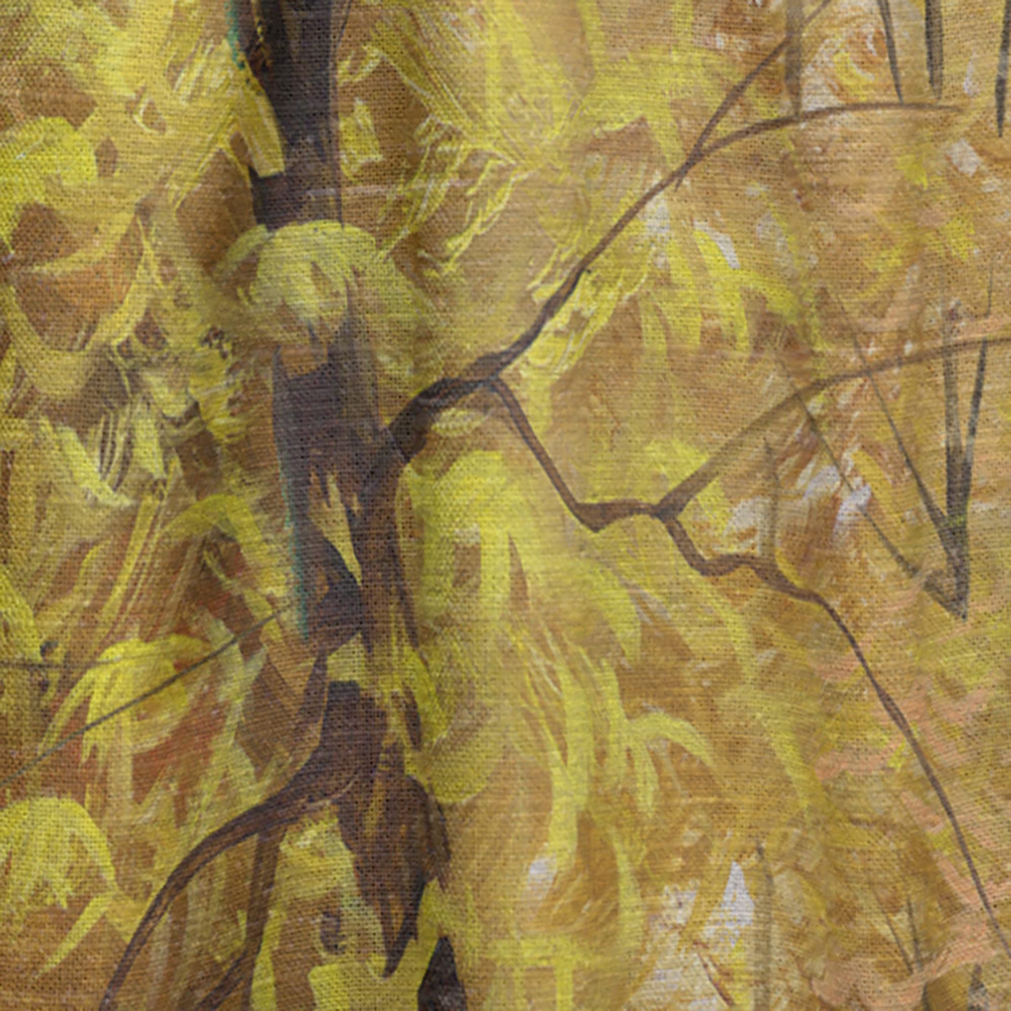 DesignQ 'Pathway in Beautiful Autumn Forest' Thermal Insulated Curtains - Single Panel 52x120 Inches - Elegant Window Drapes for Bedroom & Living Room - Perfect for Seasonal Decor & Light Control