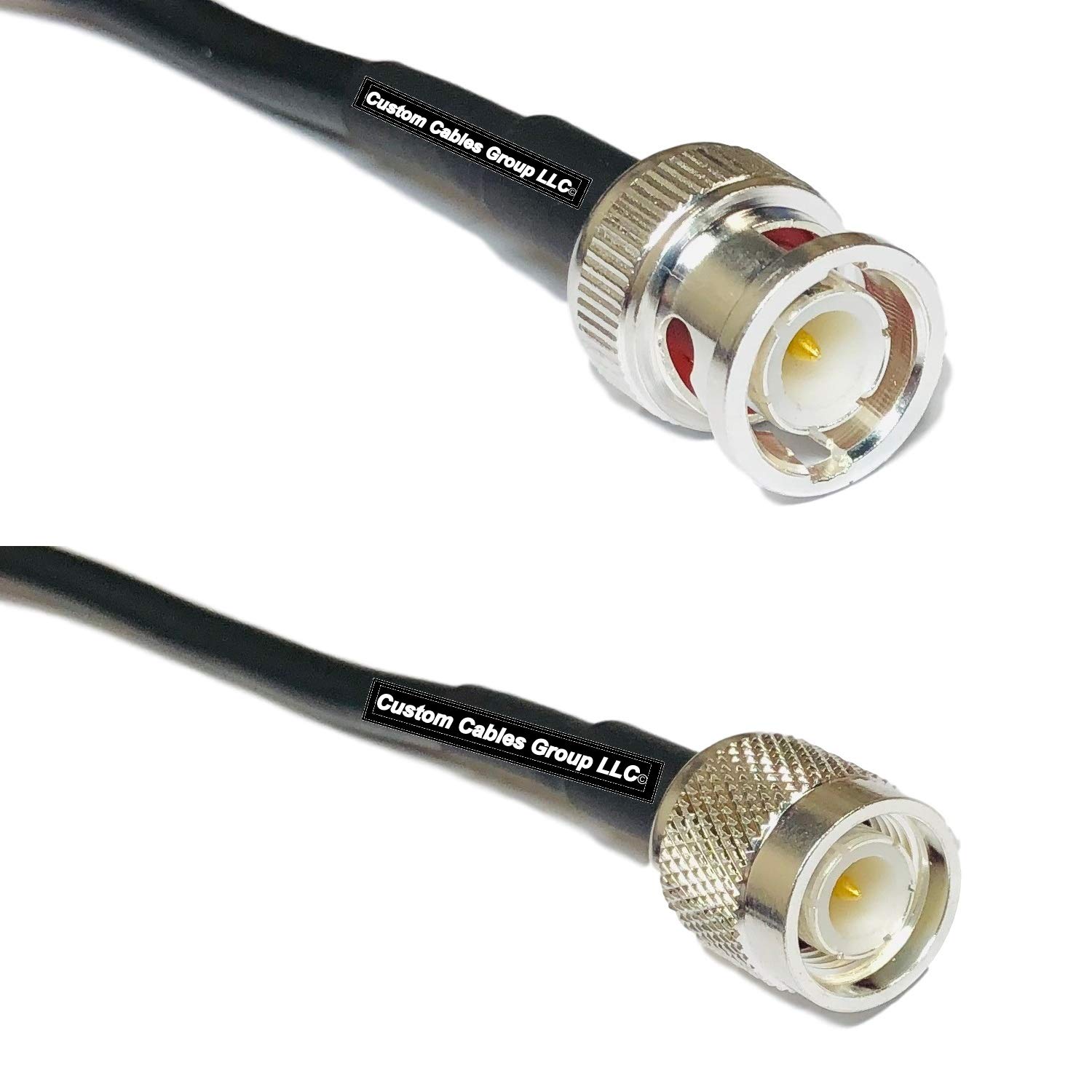 6 Feet RG58 BNC Male to TNC Male RF Pigtail Coaxial Cable - High Performance RF Coax Cable for Ham Radio, CCTV, Antenna & Wireless Communication Systems