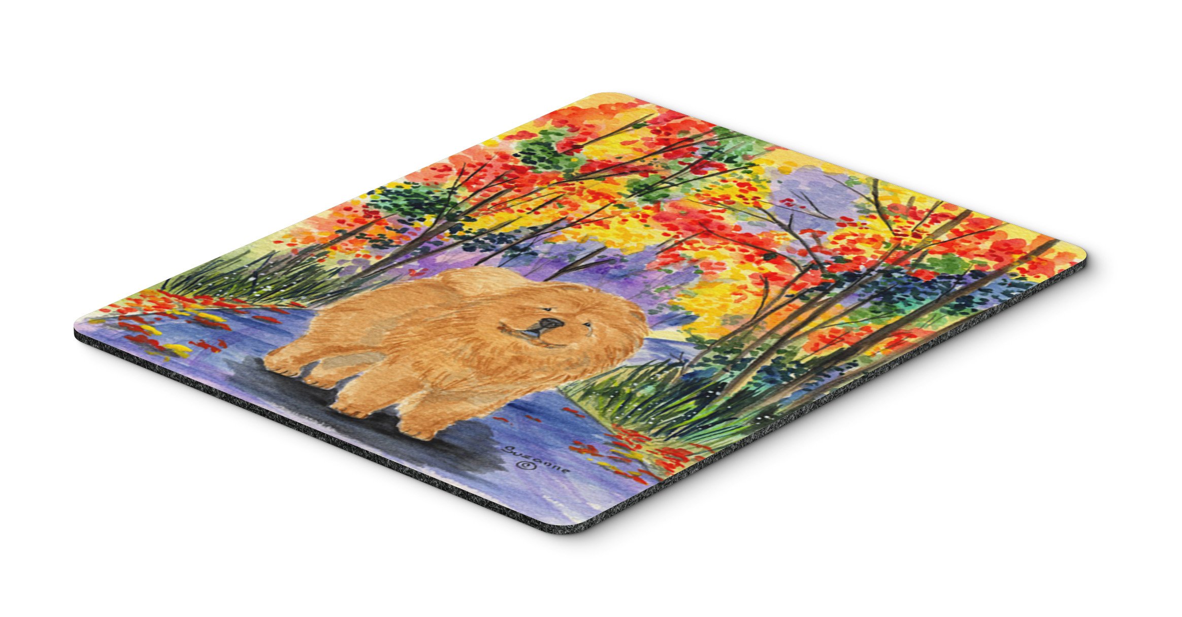 Chow Chow Mouse Pad - Large Washable Non-Slip Desk Mat for Home Office, Gaming & Computer Work | Hot Pad & Trivet for Kitchen | Cute Dog Design Home Decor