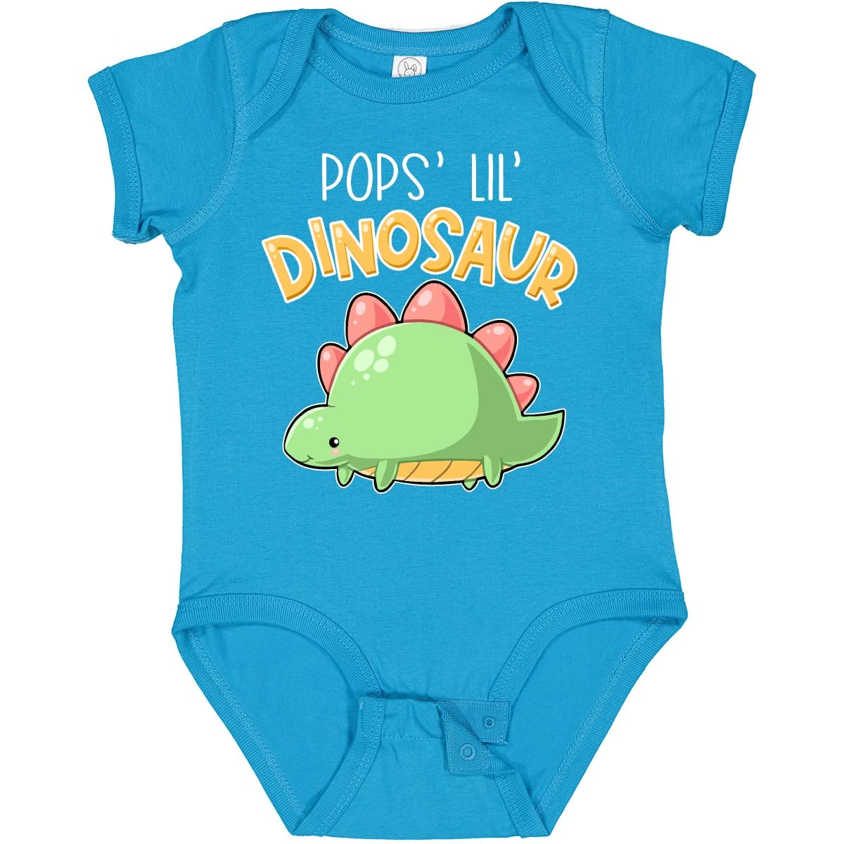 Inktastic Cute Stegosaurus Baby Bodysuit - Dinosaur-Themed Onesie for Infants & Toddlers - Perfect for Playtime, Daycare & Family Photos
