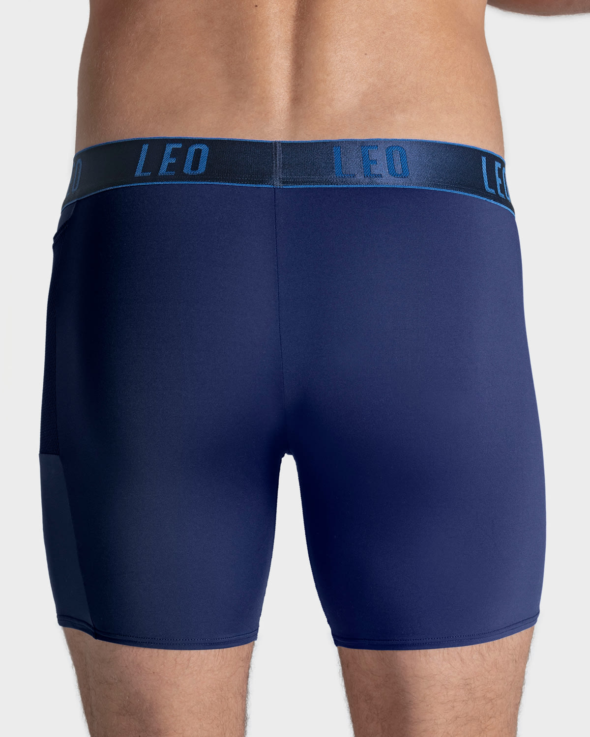 3 Pack Moisture-Wicking Athletic Boxer Briefs with Side Pocket - Breathable Underwear for Men, Gym & Running Comfort