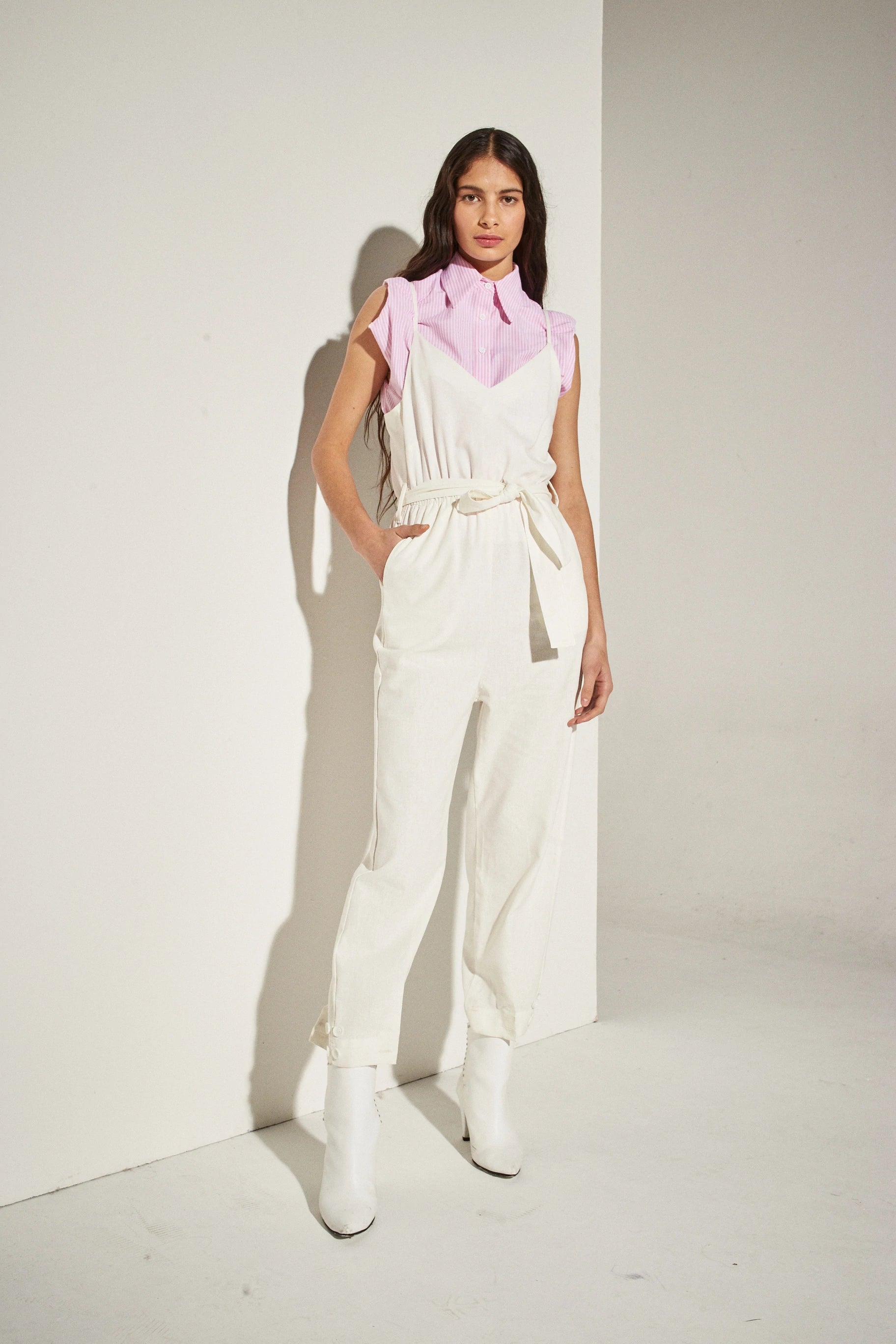 Stylish Gemma Jumpsuit for Women - Trendy One-Piece Romper with Pockets | Perfect for Casual Outings, Parties & Summer Vacations