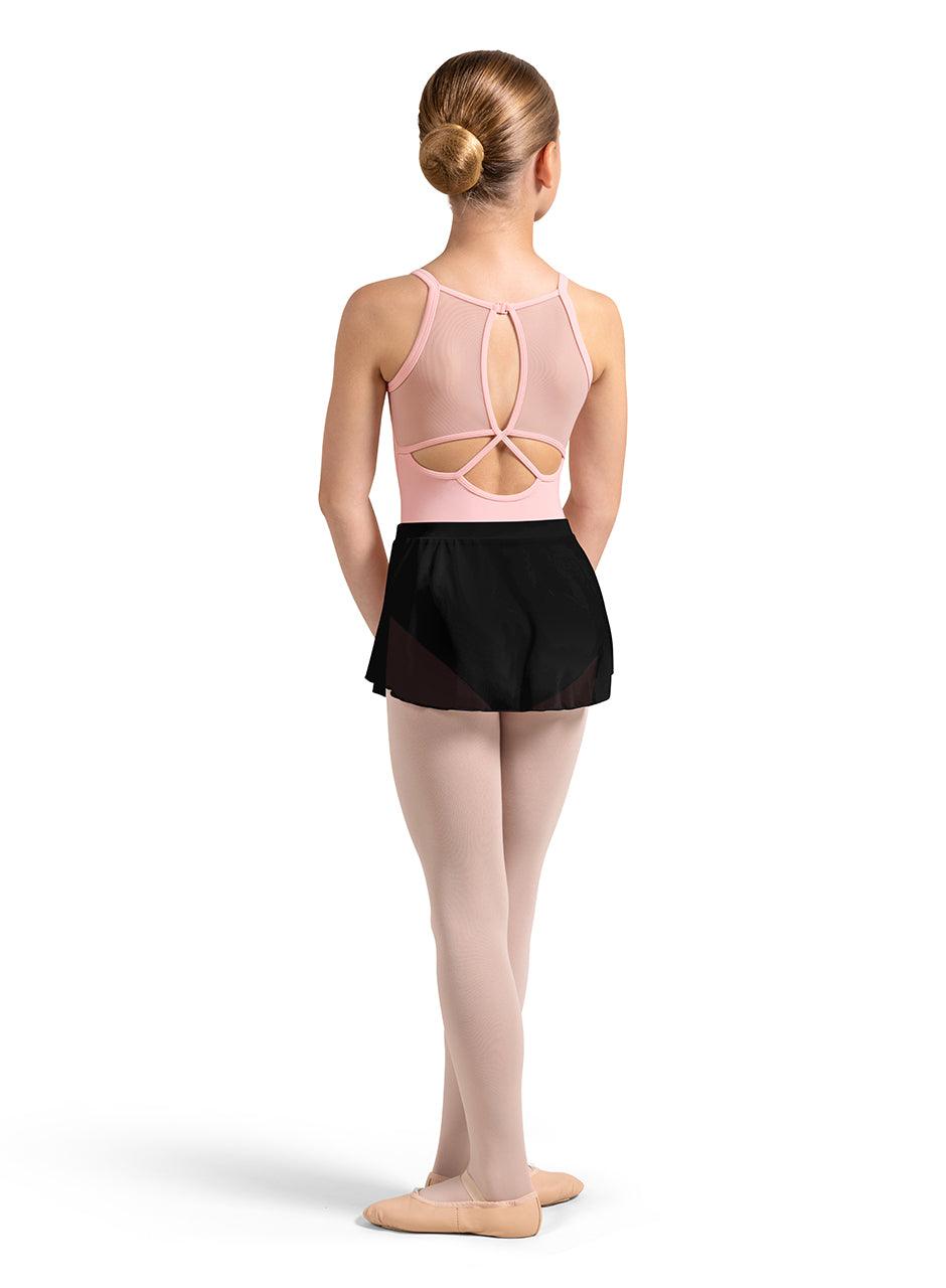Bloch Girls Marigold Mesh Ballet Skirt for Dance Class & Performance - Lightweight Stretch Tulle Tutu for Ballet, Jazz, Contemporary Dance