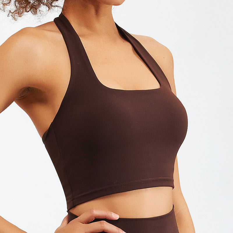 Women's Sports Vest - Breathable Tight-Fit Yoga Top for Workouts & Gym - Perfect for Yoga, Running & Fitness Training