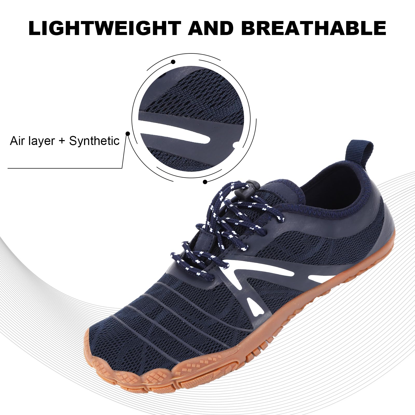 **Barefoot Water Shoes for Women & Men - Quick Dry Aqua Shoes for Hiking, Swimming, Surfing | Breathable, Non-Slip & Wide Toe Box | Perfect for Beach, Pool, Diving & Travel**