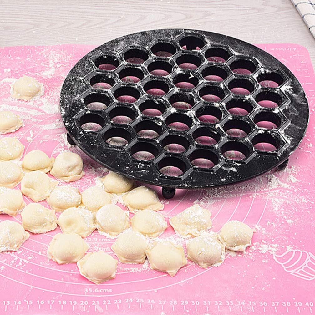 37-Piece Dumpling Maker Mold - Easy Jiaozi & Dumpling Press for Homemade Asian Cuisine - Perfect for Family Cooking & Party Snacks