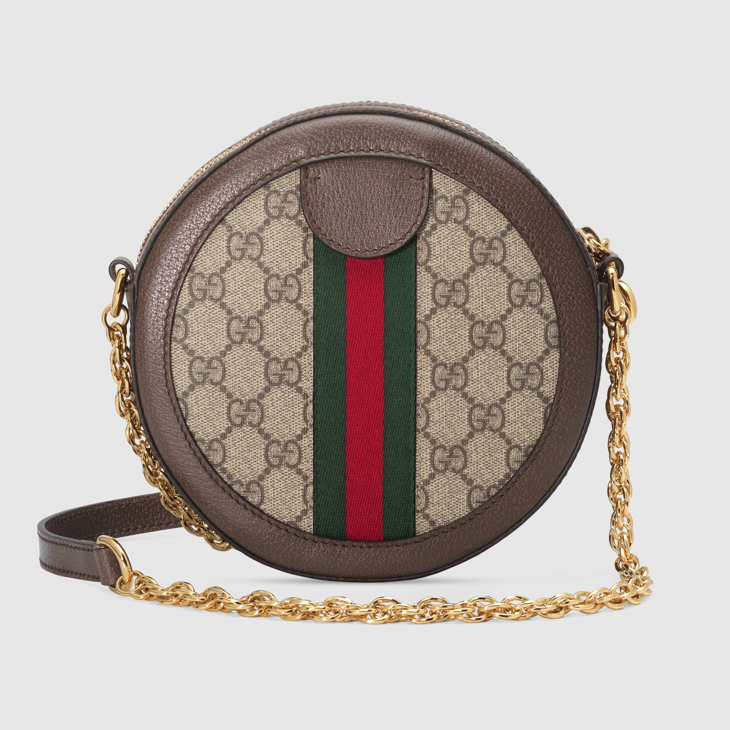 Gucci Ophidia Mini GG Round Shoulder Bag - Luxury Crossbody Purse for Women | Fashionable Everyday & Evening Outfits