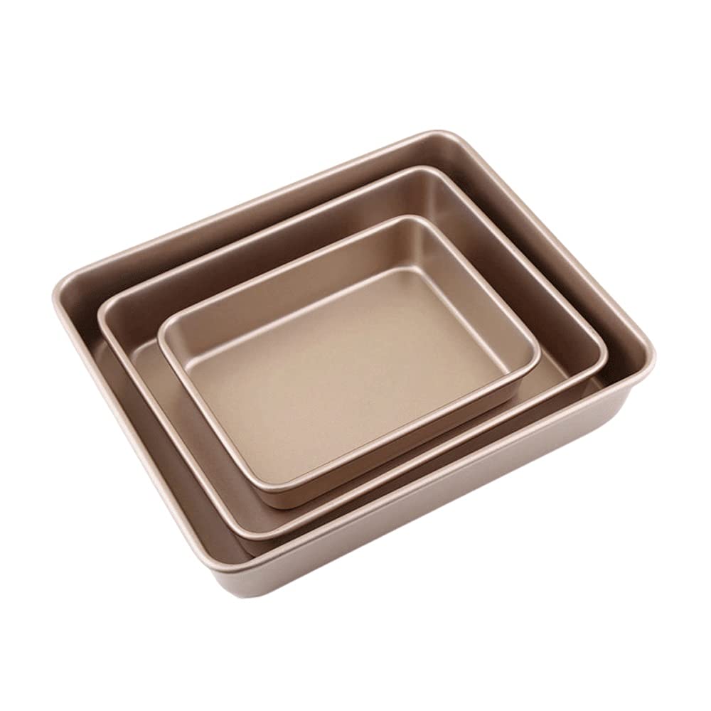 EKDSPW Non-Stick Carbon Steel Loaf Pan - 9x5 Inch Rectangular Bread Baking Pan for Cakes, Pastries & Biscuits | Perfect for Homemade Bread, Banana Bread & Pound Cake | Heavy Duty Bakeware for Professional & Home Bakers