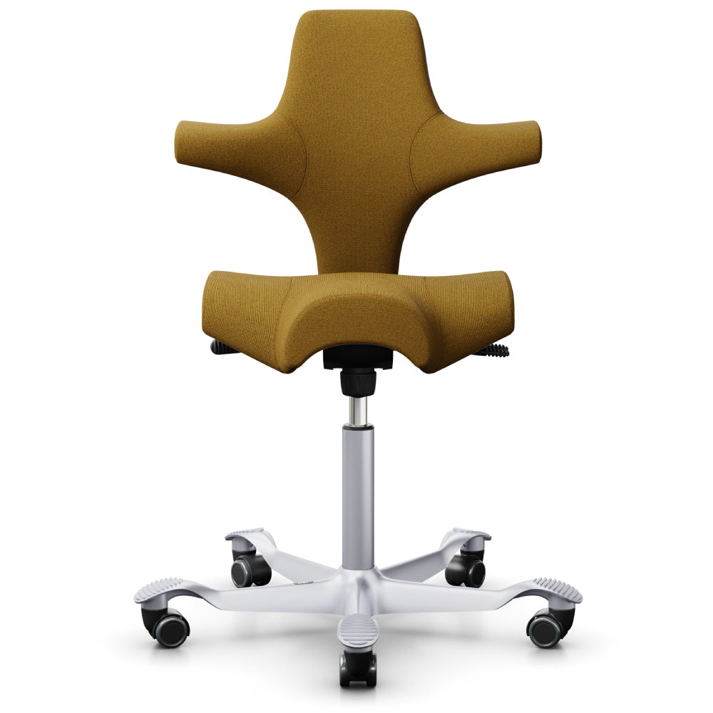 HÅG Capisco 8106 Ergonomic Saddle Chair - Adjustable Height & Tilt for Office & Home Workspace - Perfect for Desk Work, Gaming & Creative Professionals