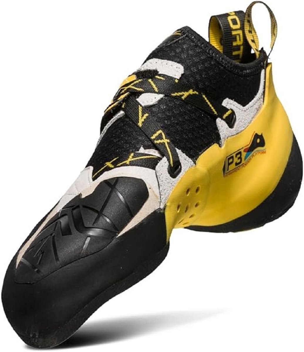 La Sportiva Solution Men's Rock Climbing Shoes - High-Performance Climbing Footwear for Indoor & Outdoor Bouldering, Sport Climbing & Gym Training