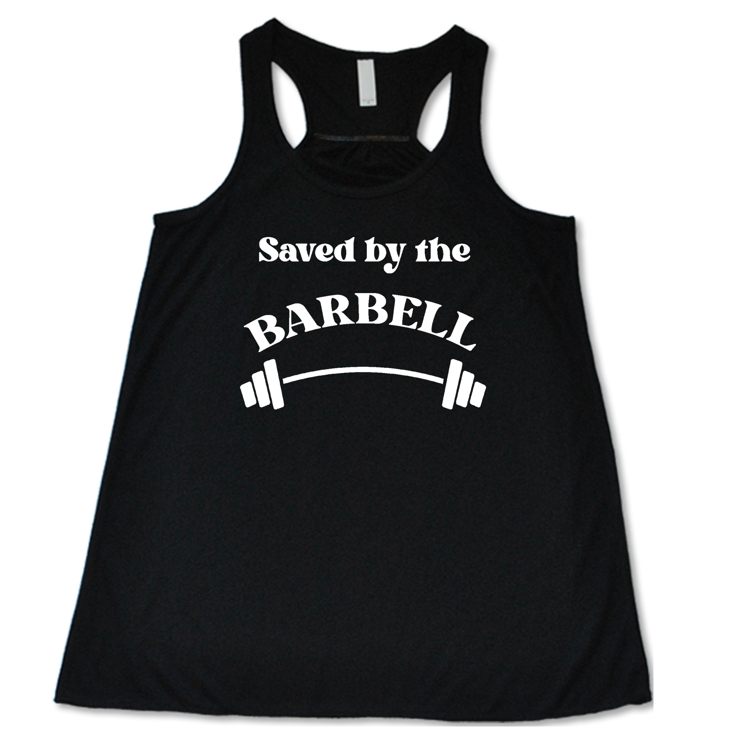 Saved By The Barbell Shirt - Gym Workout & Weightlifting Apparel for Men & Women | Perfect for CrossFit, Powerlifting & Fitness Training