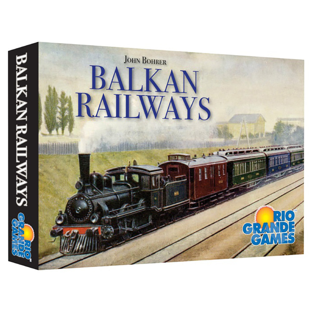 Balkan Railways Train Strategy Board Game by Rio Grande Games - Competitive Railway Building Game for Adults & Families - Perfect for Game Nights & Strategy Enthusiasts