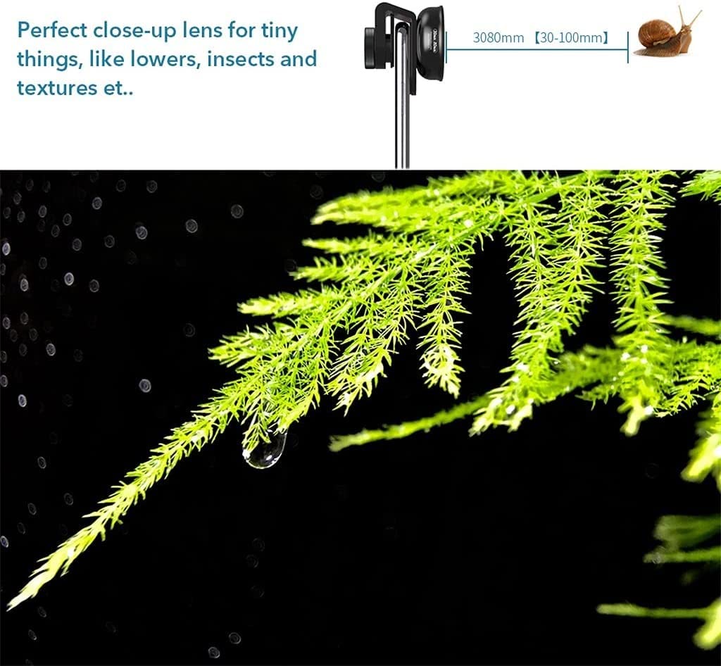 Godefa 48X Optical Telescope Telephoto Lens Kit for iPhone & Android - Clip-On Phone Camera Lens with Selfie Tripod - Perfect for Travel, Wildlife Photography & Long-Distance Shooting
