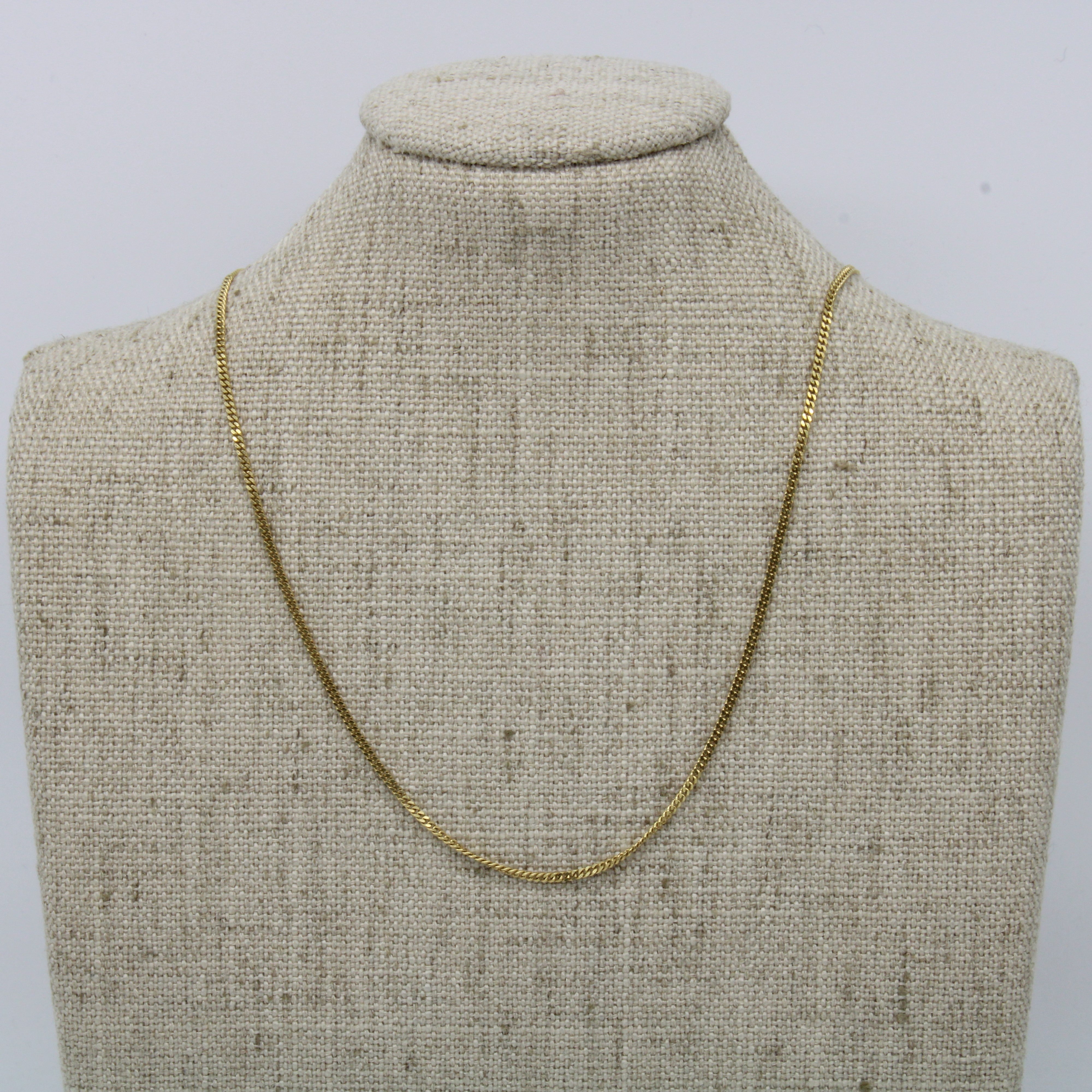 10K Yellow Gold Curb Chain Necklace for Men & Women - 26 Inch Solid Gold Cuban Link Chain - Perfect for Everyday Wear, Gifts & Special Occasions