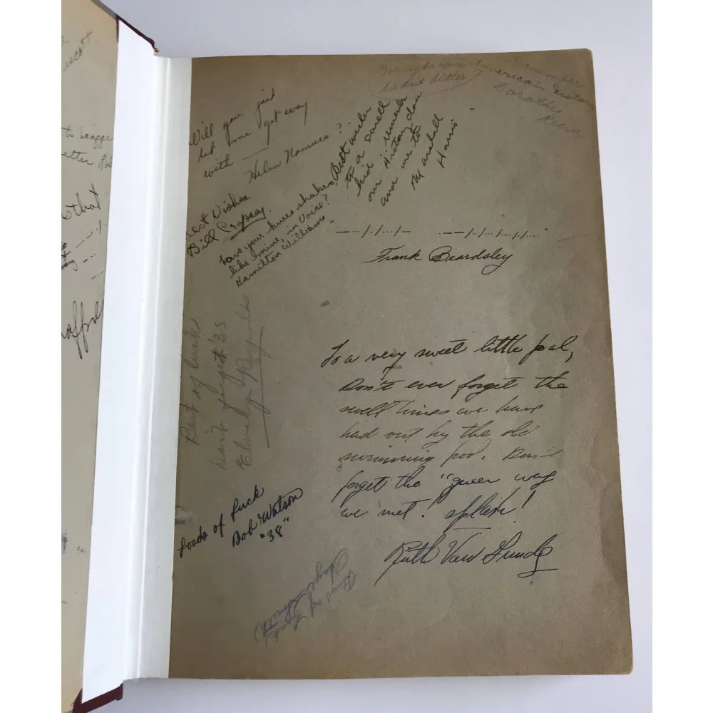 Authentic Jackie Robinson Signed 1938 Pasadena JC Yearbook with JSA COA - Rare Pre-Dodgers Baseball Memorabilia for Collectors & Sports Fans - Perfect for Display in Home, Office or Sports Memorabilia Collections