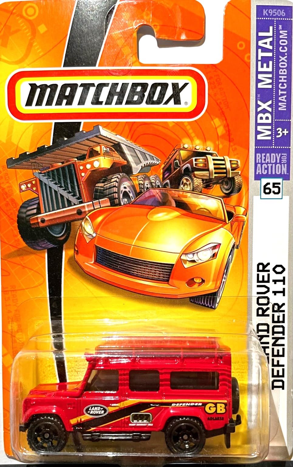 MBX '97 Land Rover Defender 110 Red 1:64 Scale Die Cast Model Car - Perfect for Collectors, Kids Play & Display