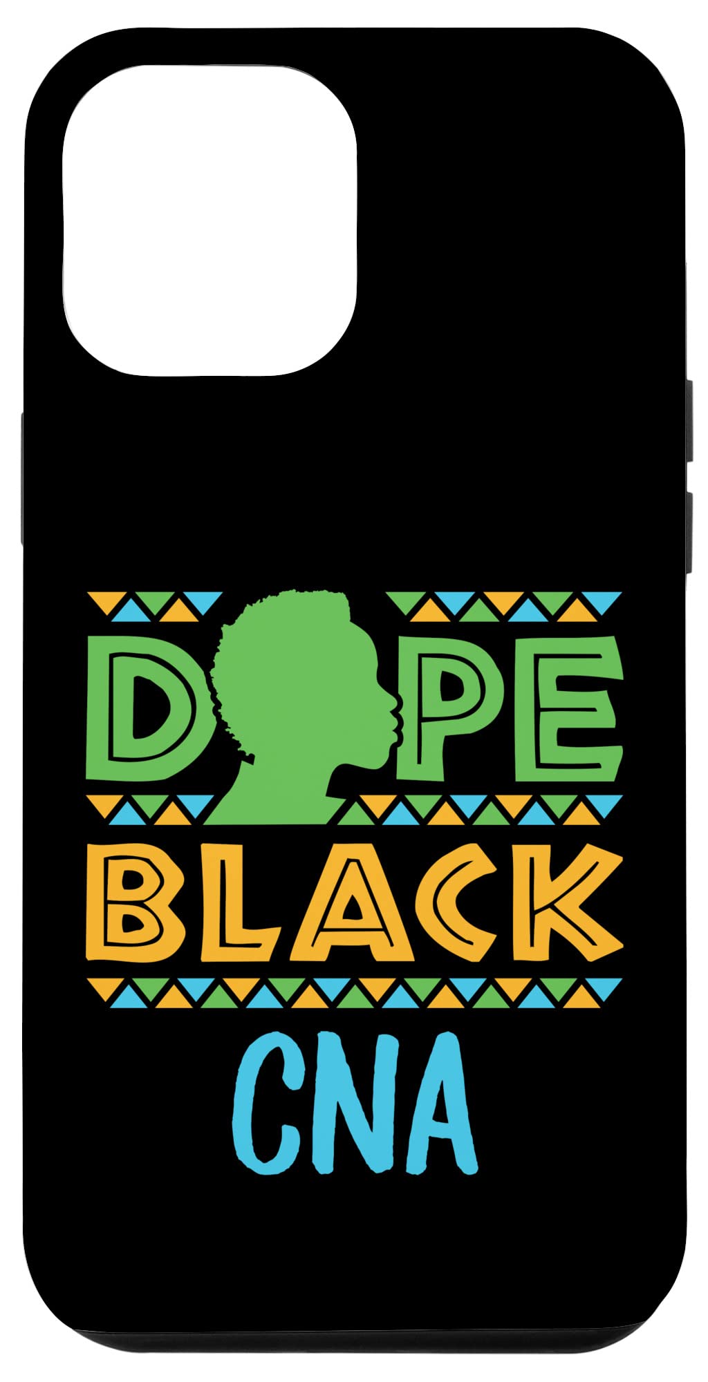 iPhone 12 Pro Max Case - Premium Black Protective Cover for Nurses & Healthcare Workers | Shockproof Slim Fit Phone Cover for CNA, RN, Medical Professionals | Perfect for Hospital Shifts & Daily Use