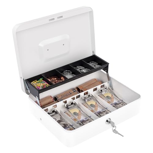 White with Key Lock