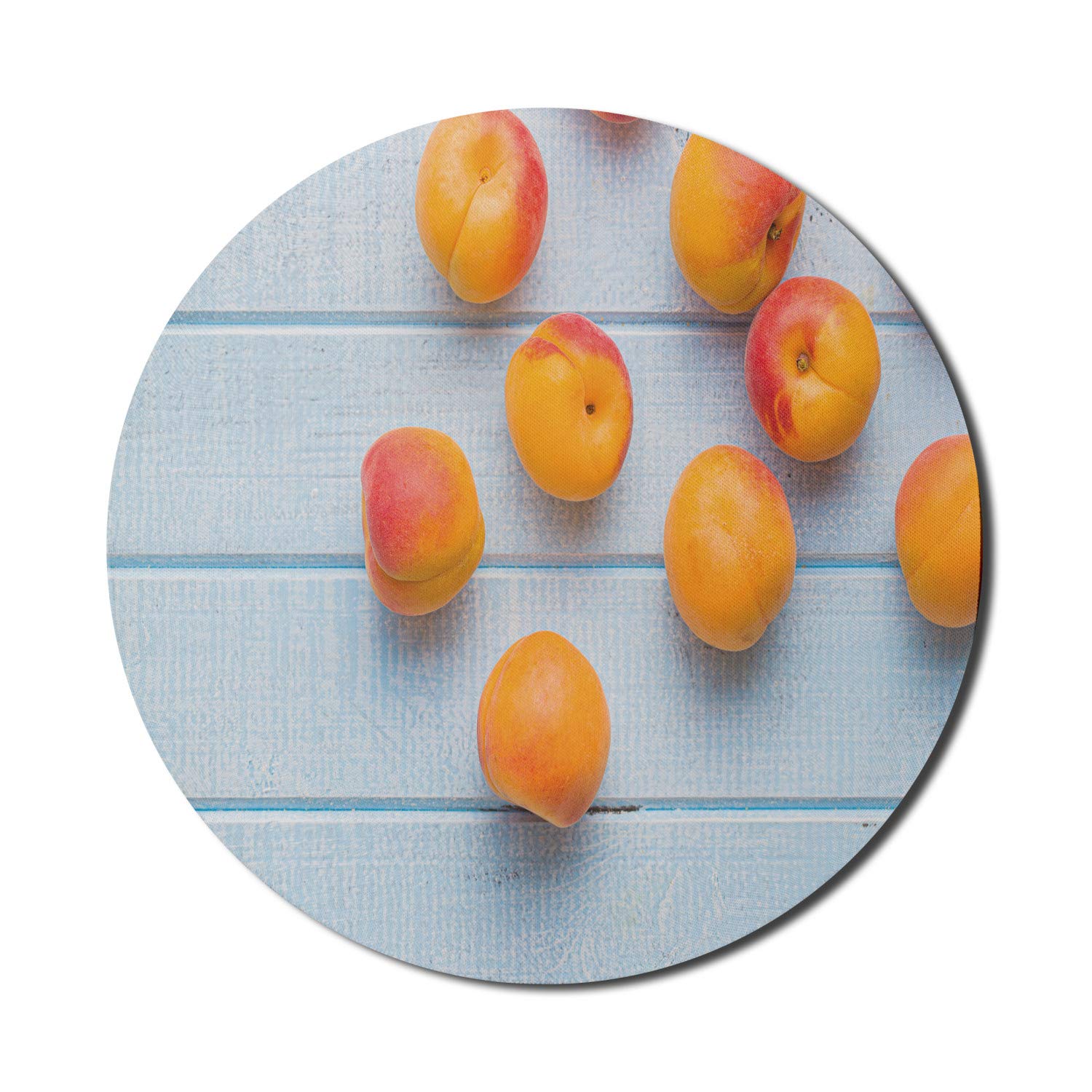 Ambesonne Round Non-Slip Rubber Mouse Pad - 8