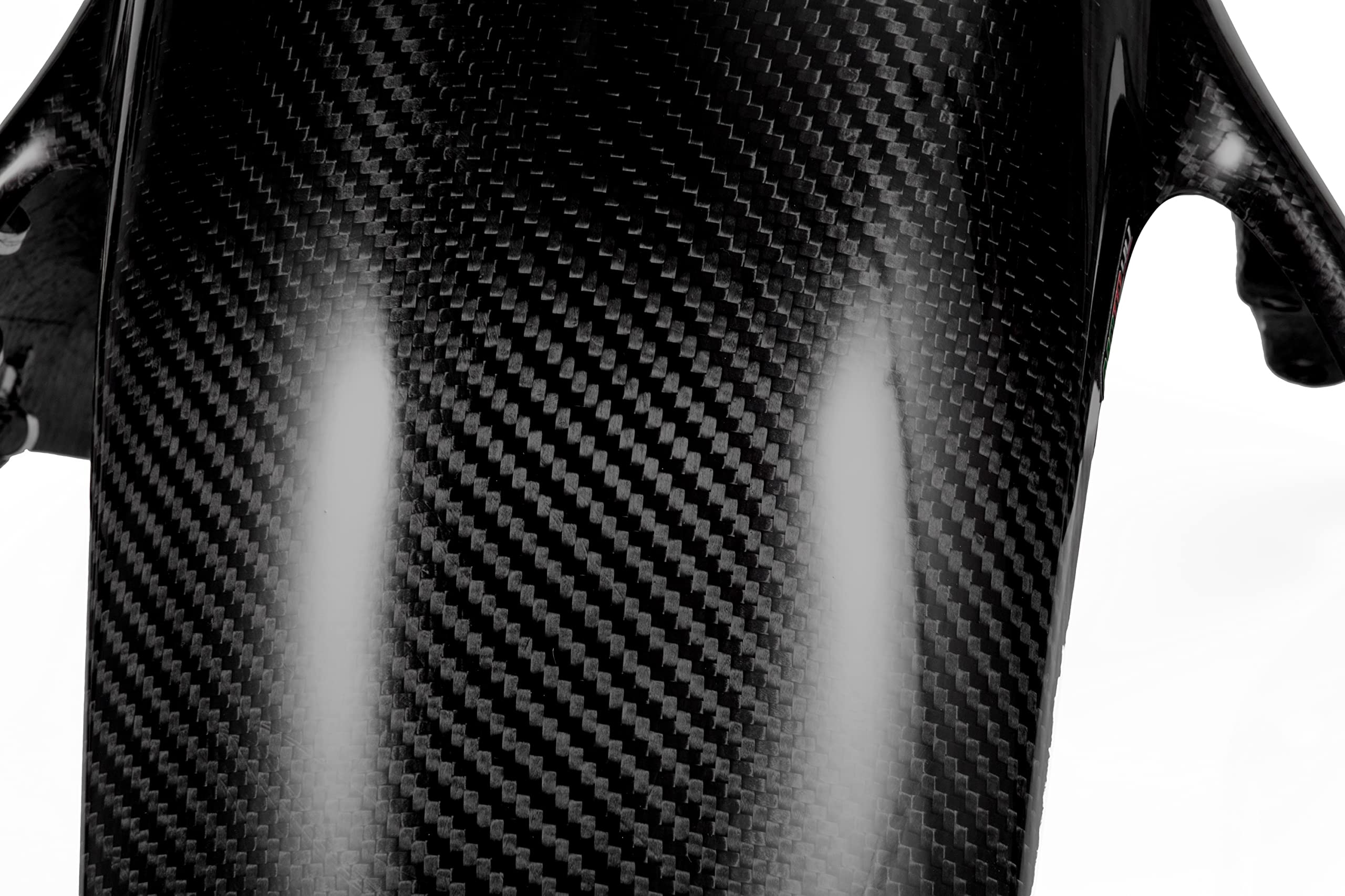 Premium 100% Real Carbon Fiber Motorcycle Front Fender Mudguard for Ducati Panigale V4 (2019-2021) - Glossy Finish | Lightweight & Durable | Perfect for Racing & Street Performance