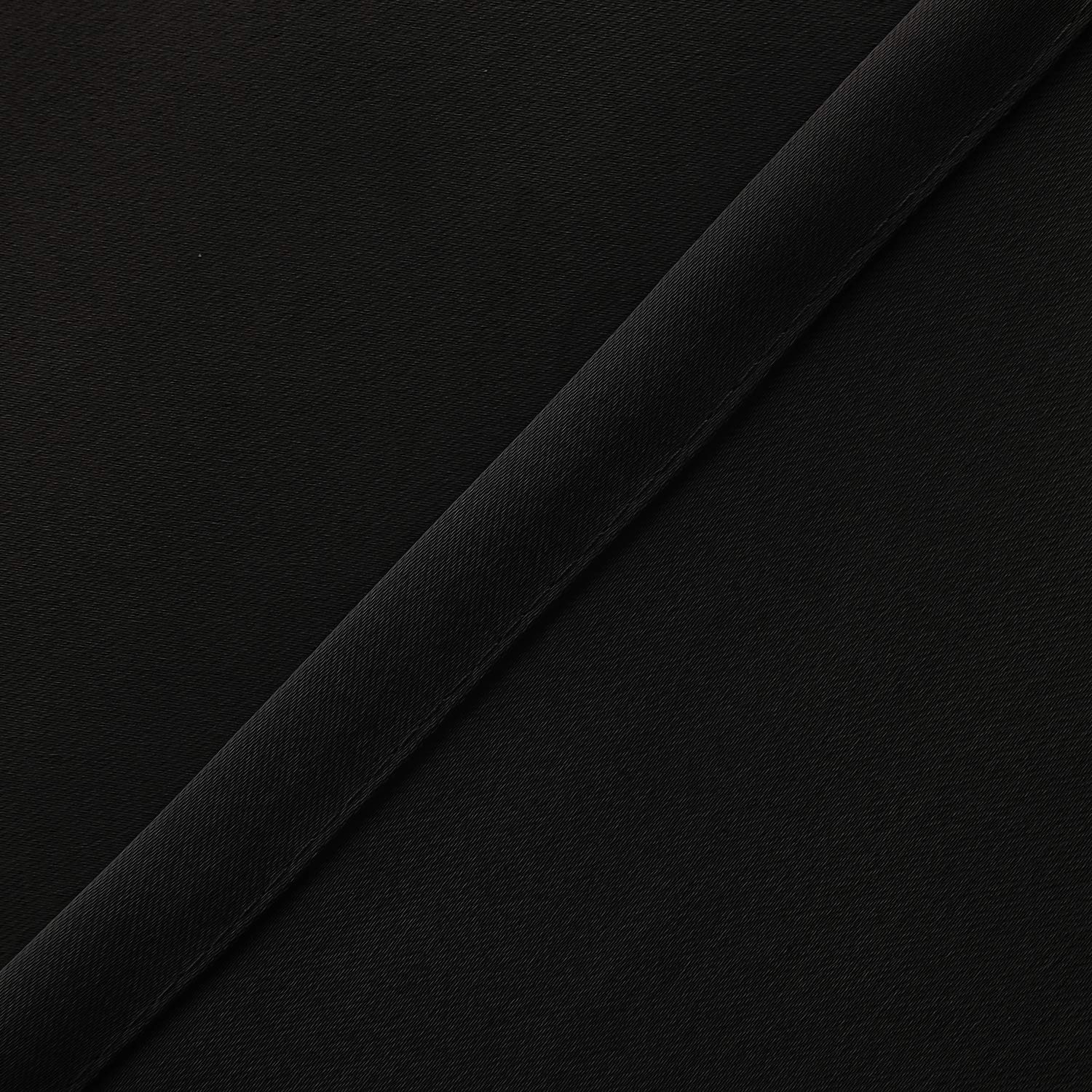Blackout Valance Curtains - 42 x 18 Inches, Rod Pocket Window Treatment for Kitchen, Living Room & Bedroom - Light Blocking & Decorative Home Decor