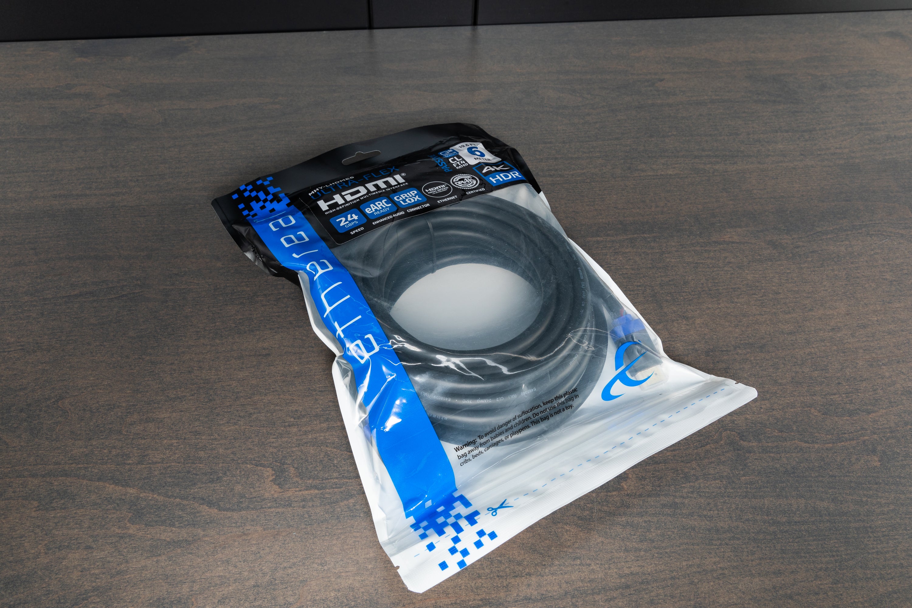 Premium High-Speed HDMI Cable 4K 60Hz 18Gbps - Supports 3D, HDR, Ethernet & ARC - Perfect for Home Theater, Gaming & 4K TV Setup
