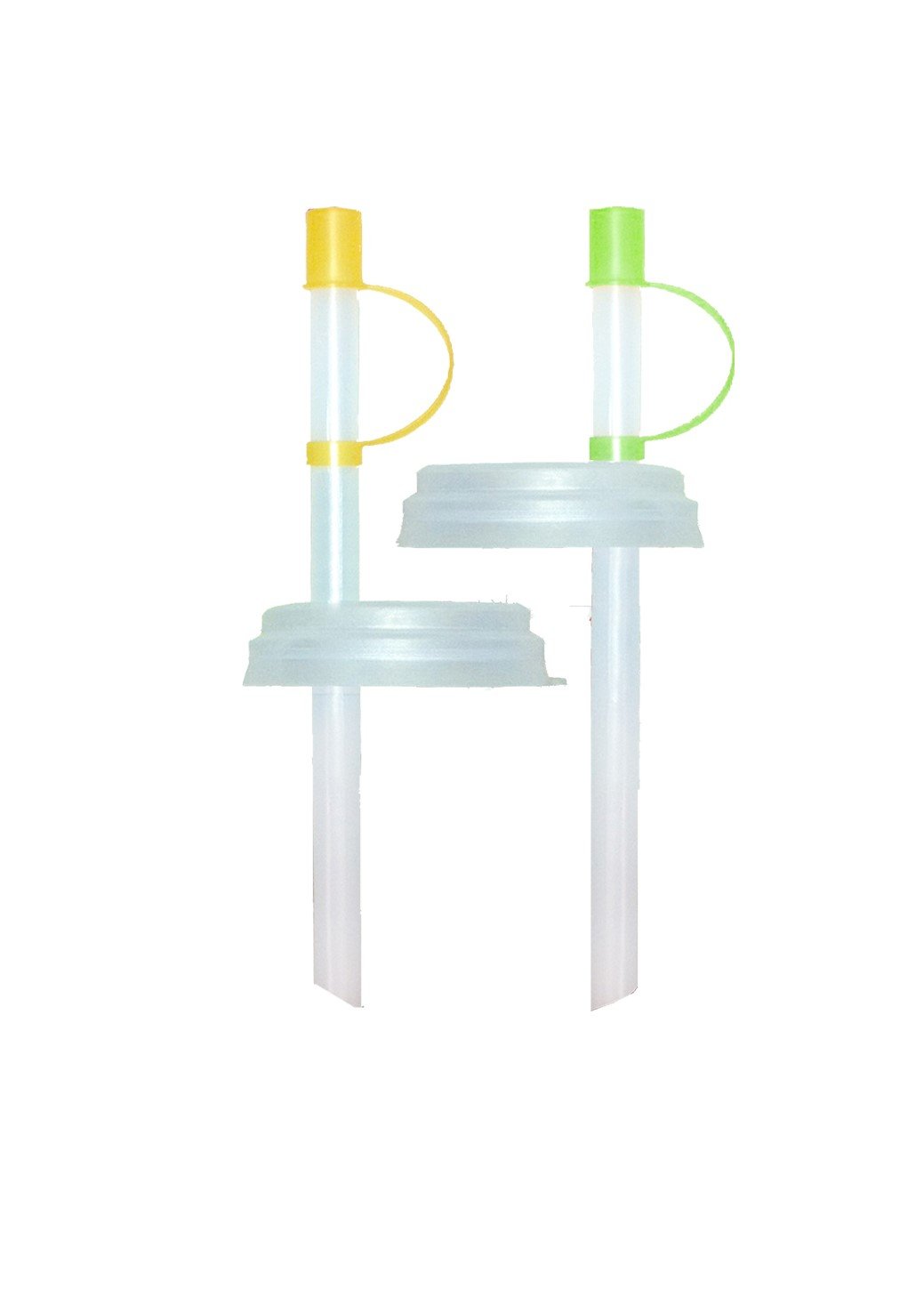 Jokari 4-Pack Reusable Sip and Seal Straws for Canned Beverages - Leak-Proof Drinking Straws for Soda, Beer & Energy Drinks - Perfect for Camping, Picnics & Outdoor Activities